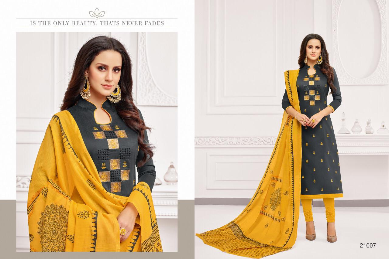 Relssa 21001 Series By Relssa 21001 Ot 21012 Series Indian Traditional Wear Collection Beautiful Stylish Fancy Colorful Party Wear & Occasional Wear Soft Cotton Work Dresses At Wholesale Price