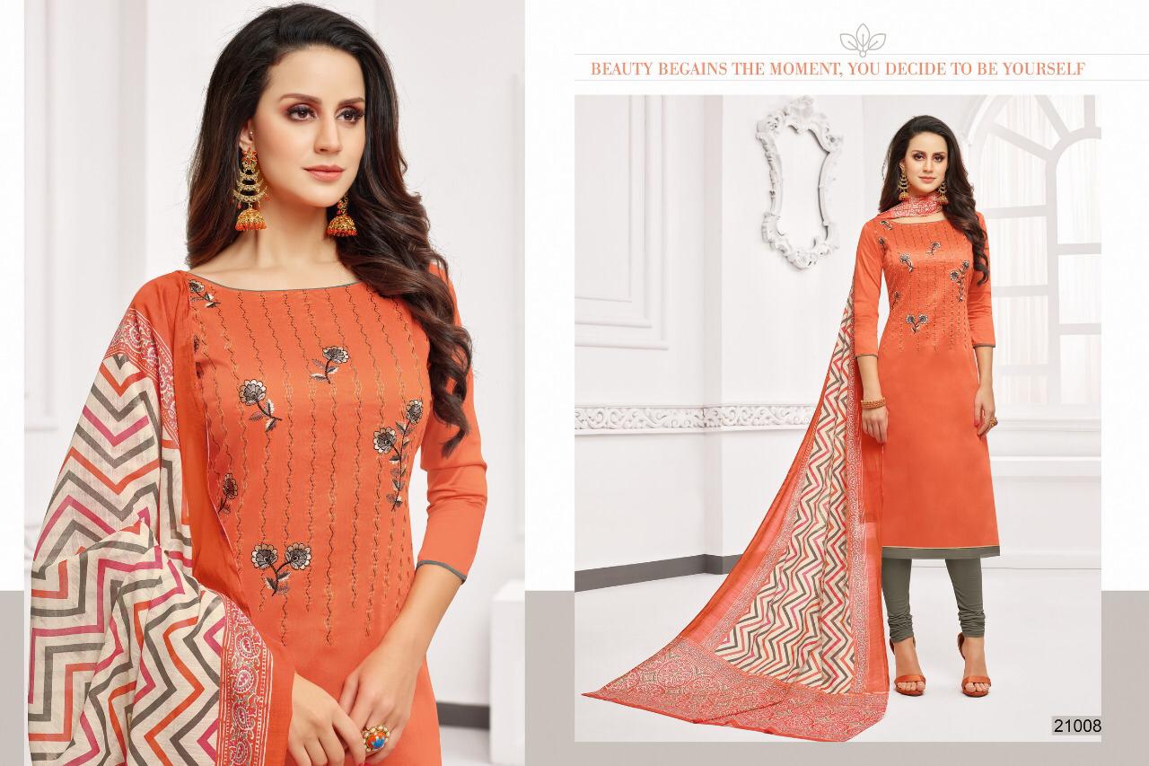 Relssa 21001 Series By Relssa 21001 Ot 21012 Series Indian Traditional Wear Collection Beautiful Stylish Fancy Colorful Party Wear & Occasional Wear Soft Cotton Work Dresses At Wholesale Price