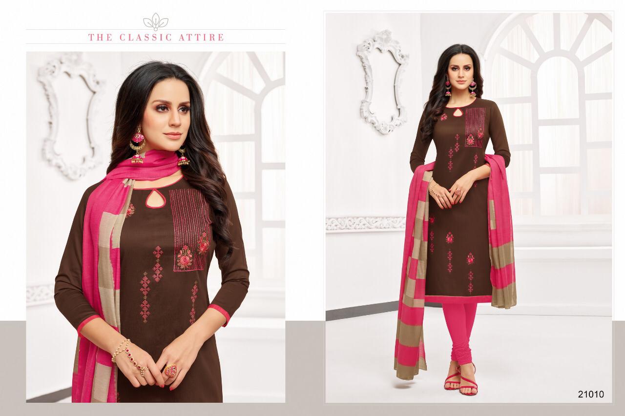 Relssa 21001 Series By Relssa 21001 Ot 21012 Series Indian Traditional Wear Collection Beautiful Stylish Fancy Colorful Party Wear & Occasional Wear Soft Cotton Work Dresses At Wholesale Price