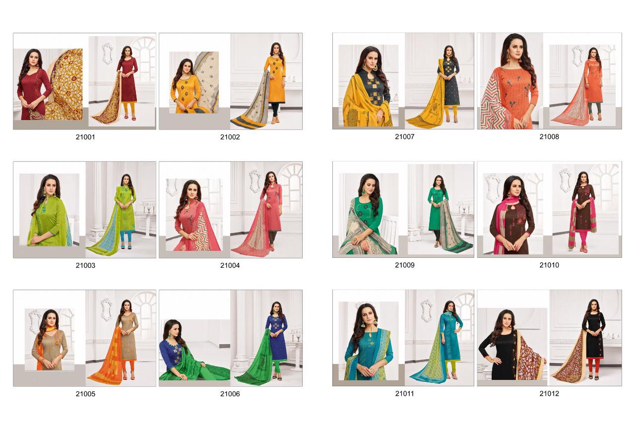 Relssa 21001 Series By Relssa 21001 Ot 21012 Series Indian Traditional Wear Collection Beautiful Stylish Fancy Colorful Party Wear & Occasional Wear Soft Cotton Work Dresses At Wholesale Price