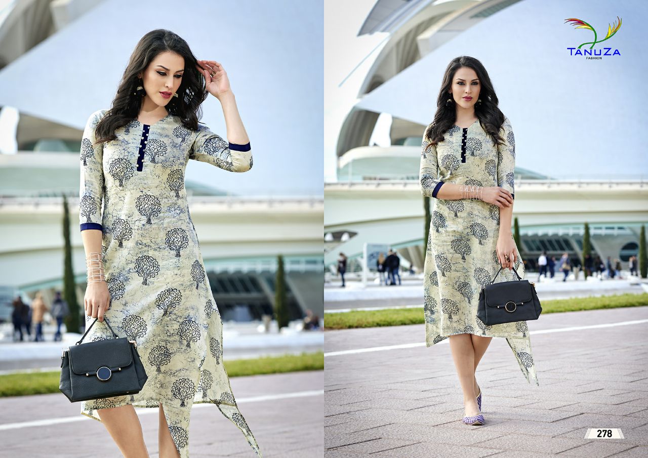 Reshmi By Tanuza Fashion 276 To 286 Series Beautiful Stylish Colorful Fancy Casual Wear & Ethnic Wear Collection Cotton/ Rayon/ Georgette Kurtis At Wholesale Price