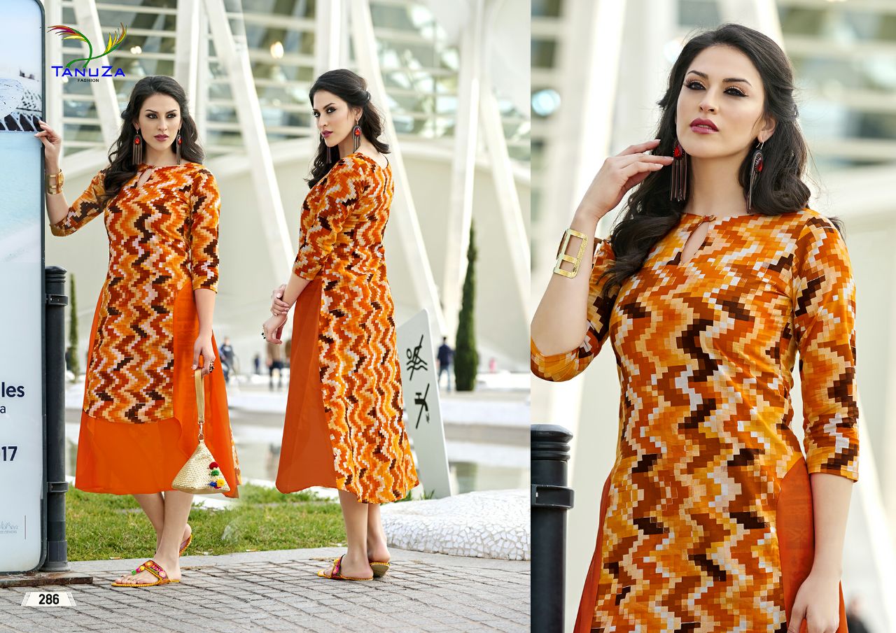 Reshmi By Tanuza Fashion 276 To 286 Series Beautiful Stylish Colorful Fancy Casual Wear & Ethnic Wear Collection Cotton/ Rayon/ Georgette Kurtis At Wholesale Price