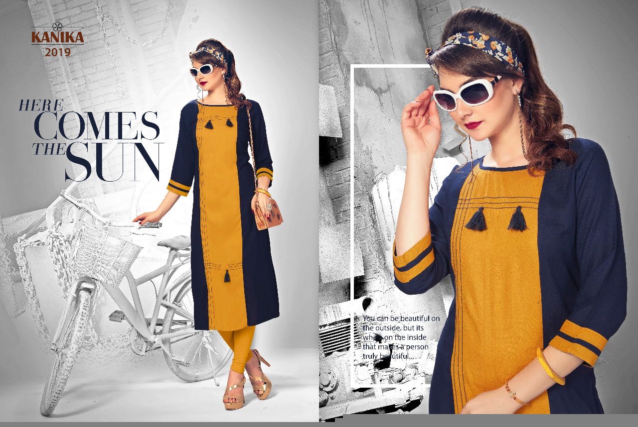 Rich Look Vol-3 By Kanika 2019 To 2026 Series Stylish Fancy Colorful Beautiful Party Wear & Ethnic Wear Rayon Printed Kurtis At Wholesale Price
