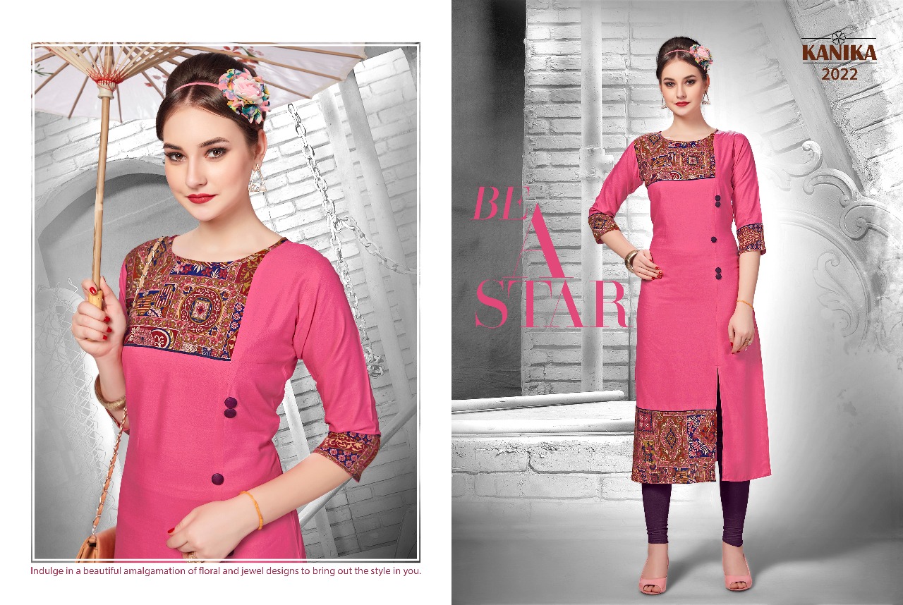 Rich Look Vol-3 By Kanika 2019 To 2026 Series Stylish Fancy Colorful Beautiful Party Wear & Ethnic Wear Rayon Printed Kurtis At Wholesale Price