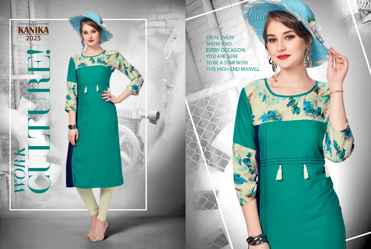 Rich Look Vol-3 By Kanika 2019 To 2026 Series Stylish Fancy Colorful Beautiful Party Wear & Ethnic Wear Rayon Printed Kurtis At Wholesale Price