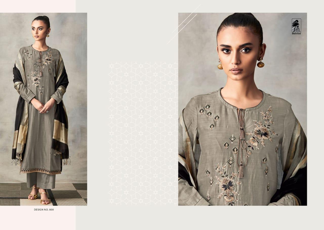 Rida By Sahiba Fabrics Designer Suits Collection Beautiful Stylish Fancy Colorful Party Wear & Occasional Wear South Silk Embroidered Dresses At Wholesale Price