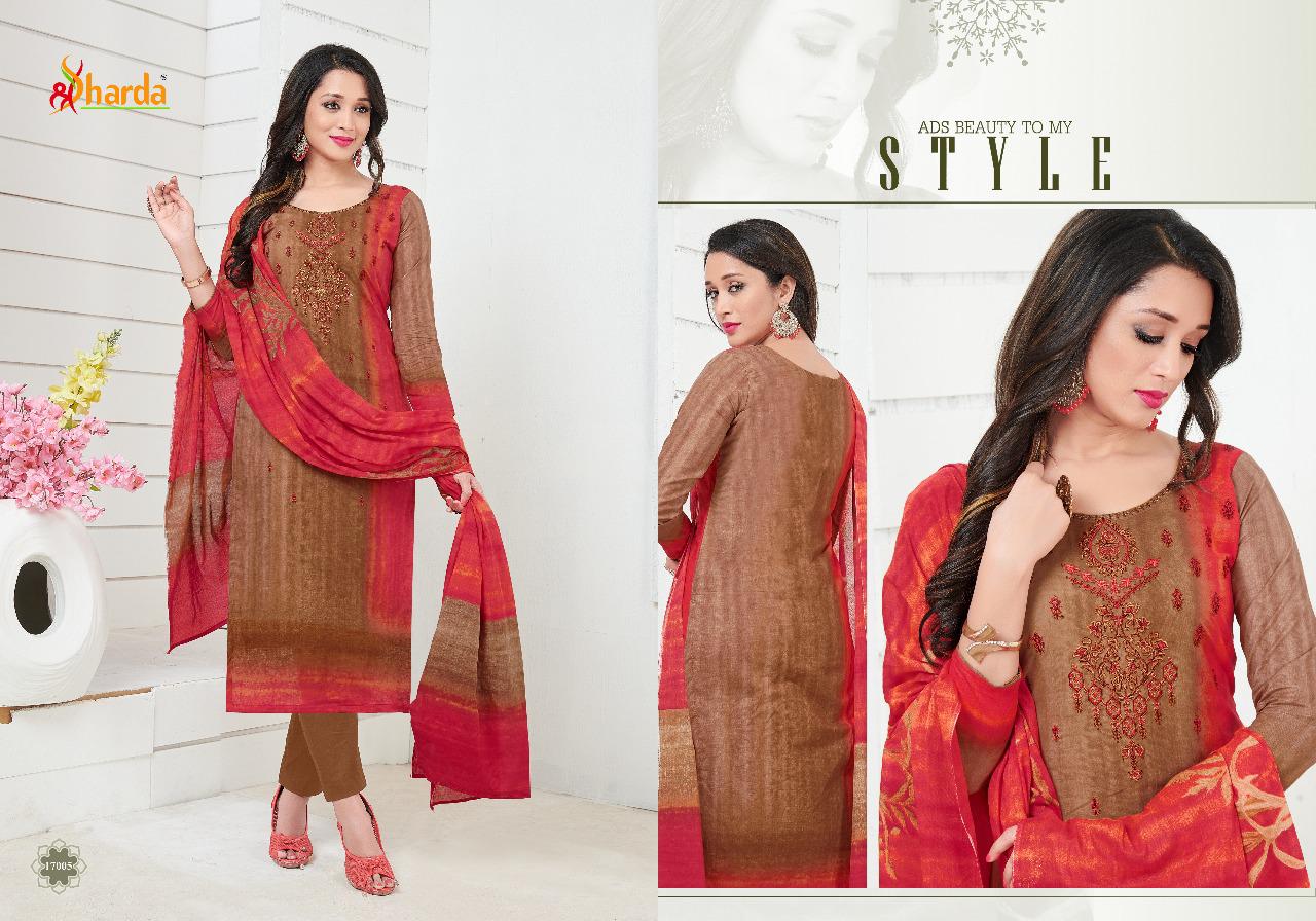 Rolex Vol-17 By Sharda 17001 To 17007 Series Beautiful Suits Stylish Fancy Colorful Casual Wear & Ethnic Wear Pure Lawn Digital Printed Dresses At Wholesale Price