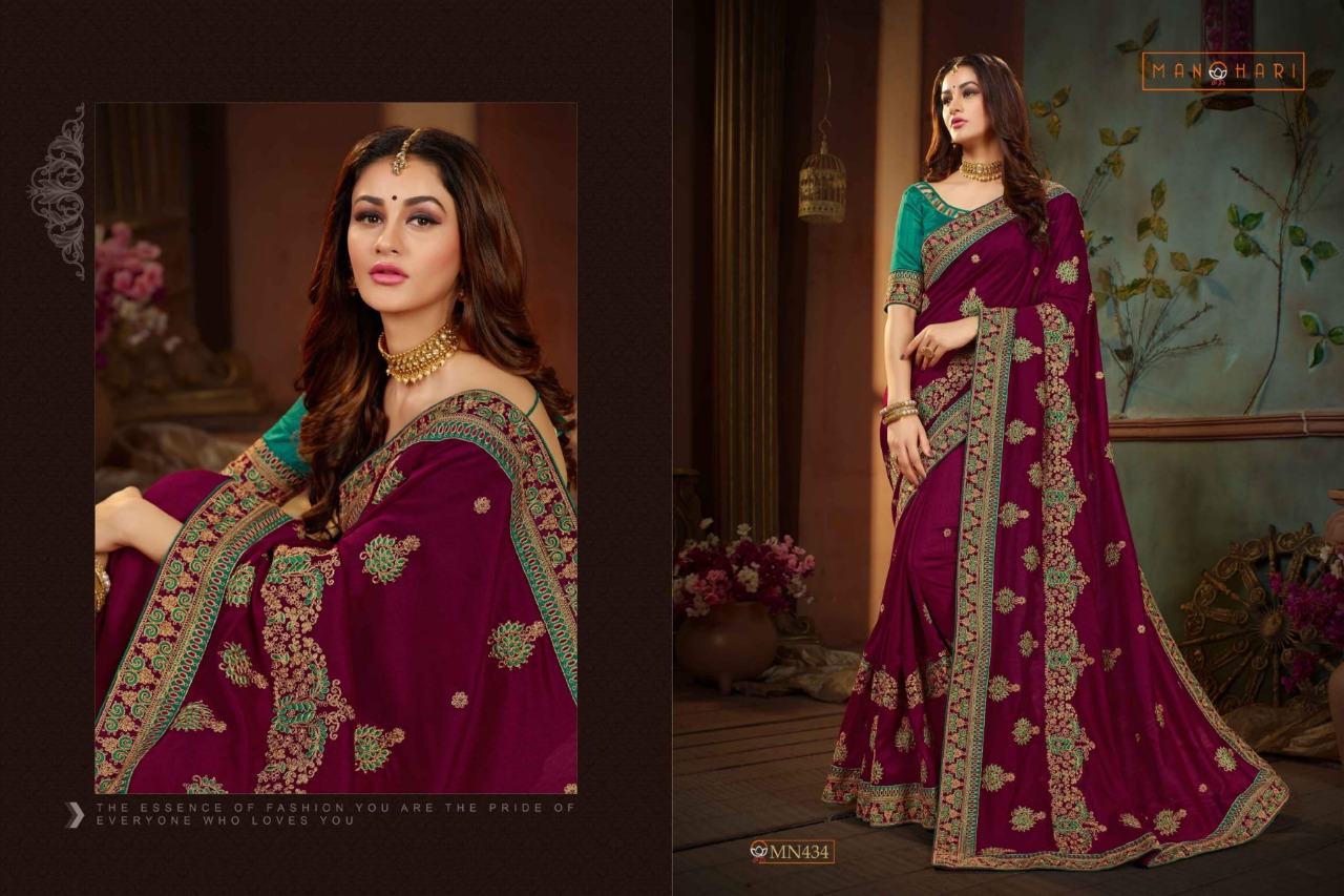Roohi Vol-3 By Sutram 430 To 438 Series Indian Traditional Wear Collection Beautiful Stylish Fancy Colorful Party Wear & Occasional Wear Silk Embroidered Sarees At Wholesale Price