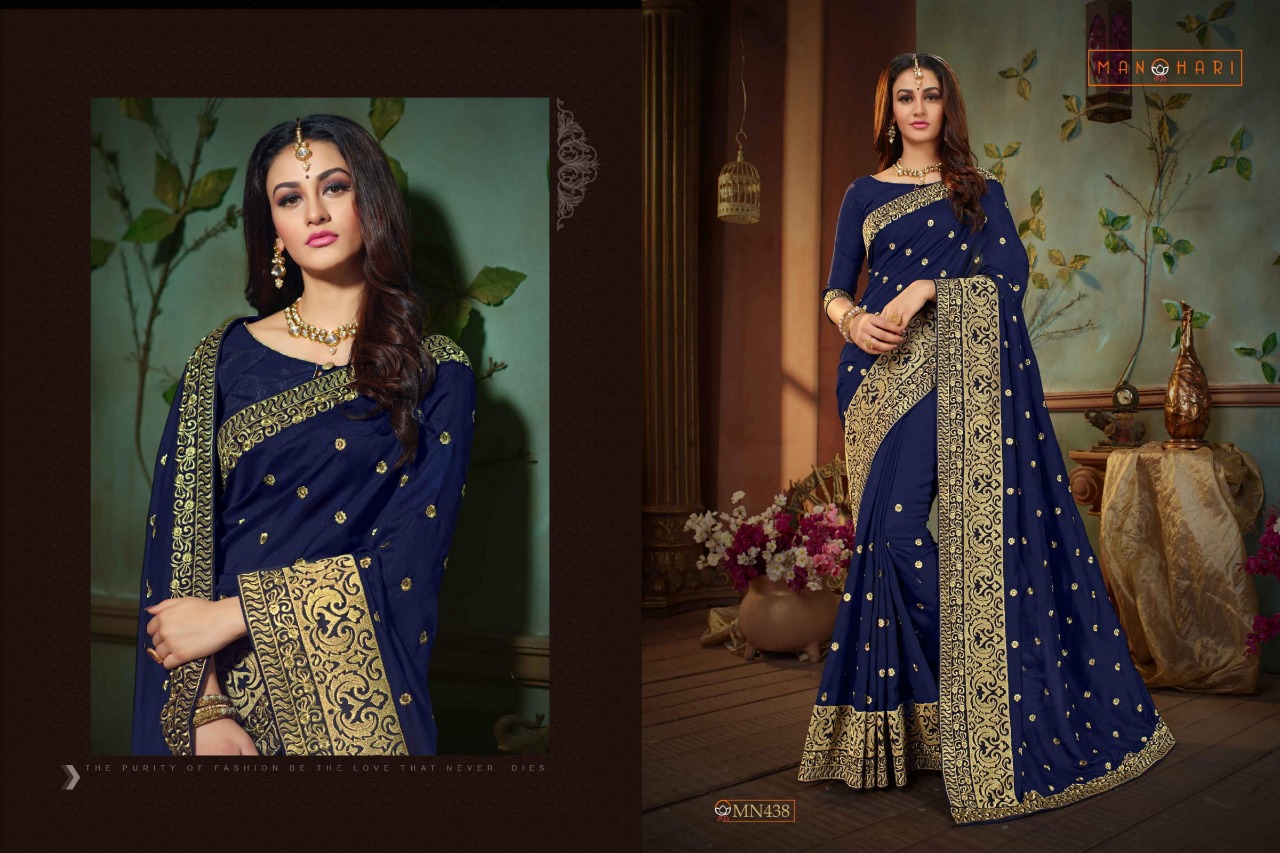 Roohi Vol-3 By Sutram 430 To 438 Series Indian Traditional Wear Collection Beautiful Stylish Fancy Colorful Party Wear & Occasional Wear Silk Embroidered Sarees At Wholesale Price