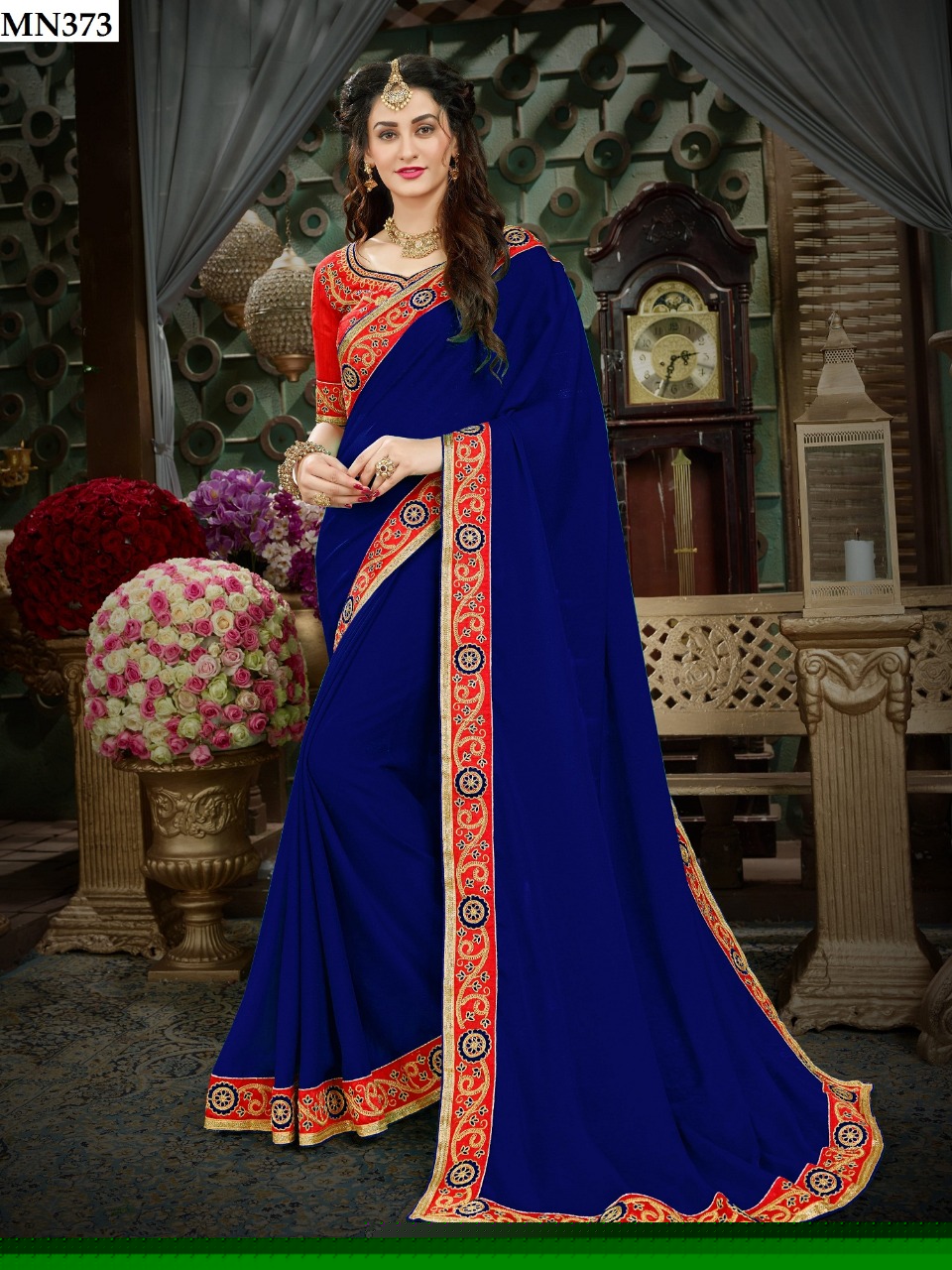 Roohi Hit Colors Vol-2 By Sutram 372 To 381 Series Designer Traditional Wear Collection Beautiful Stylish Fancy Colorful Party Wear & Occasional Wear Georgette Sarees At Wholesale Price
