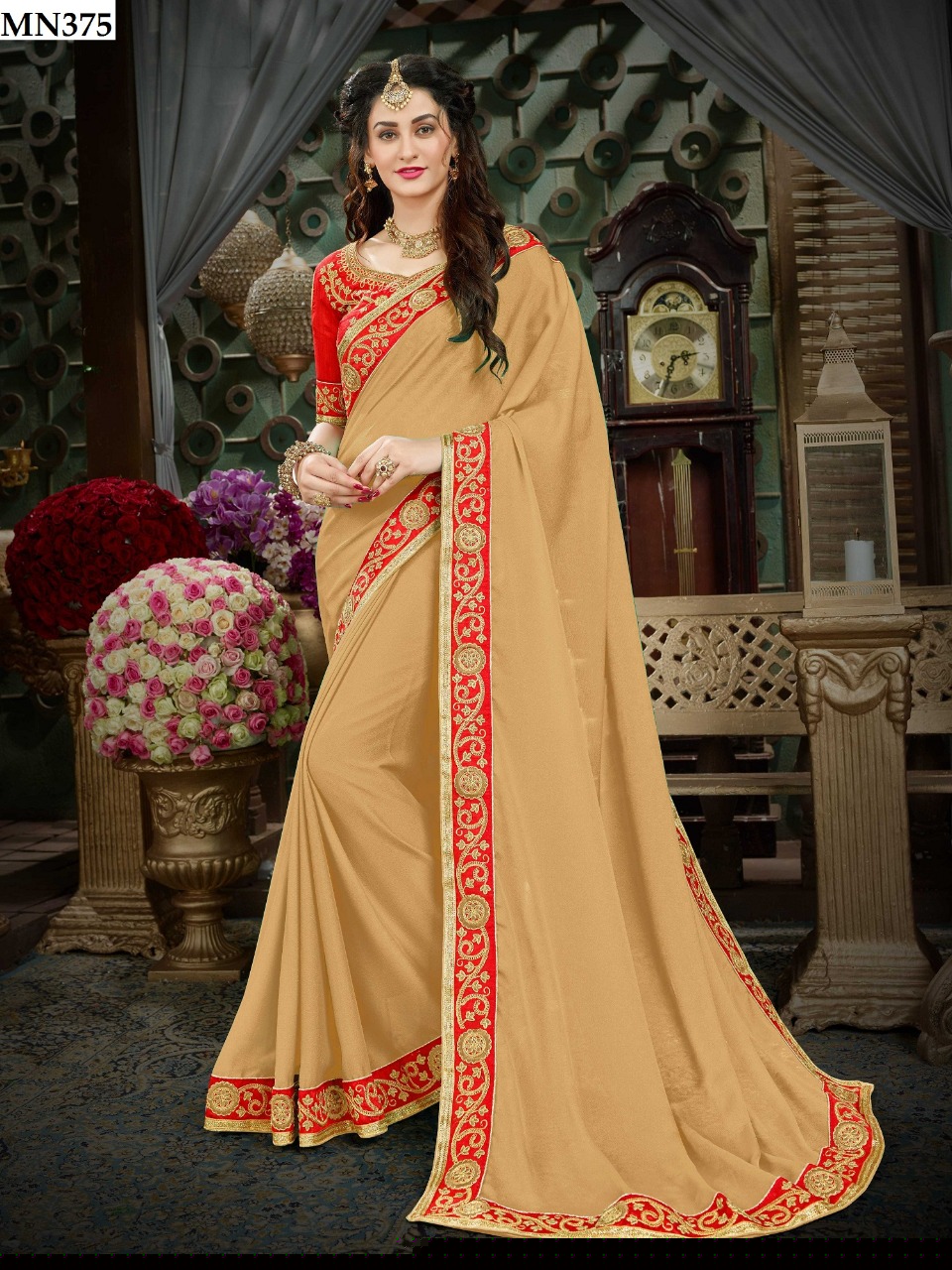 Roohi Hit Colors Vol-2 By Sutram 372 To 381 Series Designer Traditional Wear Collection Beautiful Stylish Fancy Colorful Party Wear & Occasional Wear Georgette Sarees At Wholesale Price