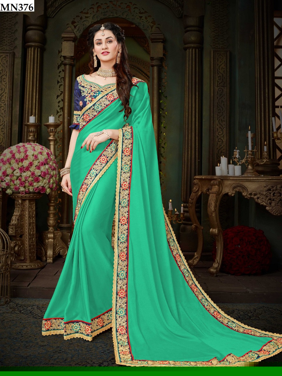 Roohi Hit Colors Vol-2 By Sutram 372 To 381 Series Designer Traditional Wear Collection Beautiful Stylish Fancy Colorful Party Wear & Occasional Wear Georgette Sarees At Wholesale Price