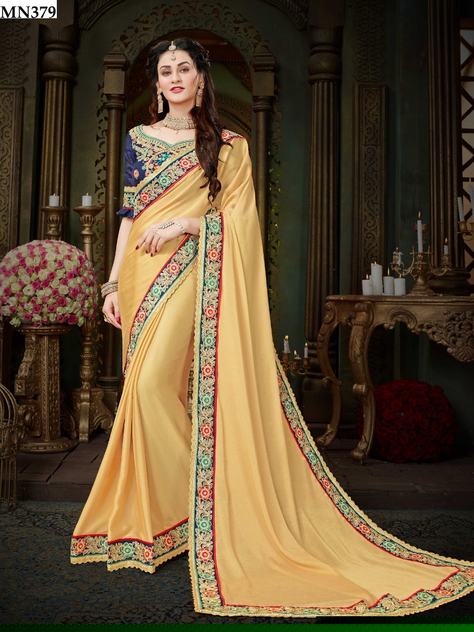 Roohi Hit Colors Vol-2 By Sutram 372 To 381 Series Designer Traditional Wear Collection Beautiful Stylish Fancy Colorful Party Wear & Occasional Wear Georgette Sarees At Wholesale Price