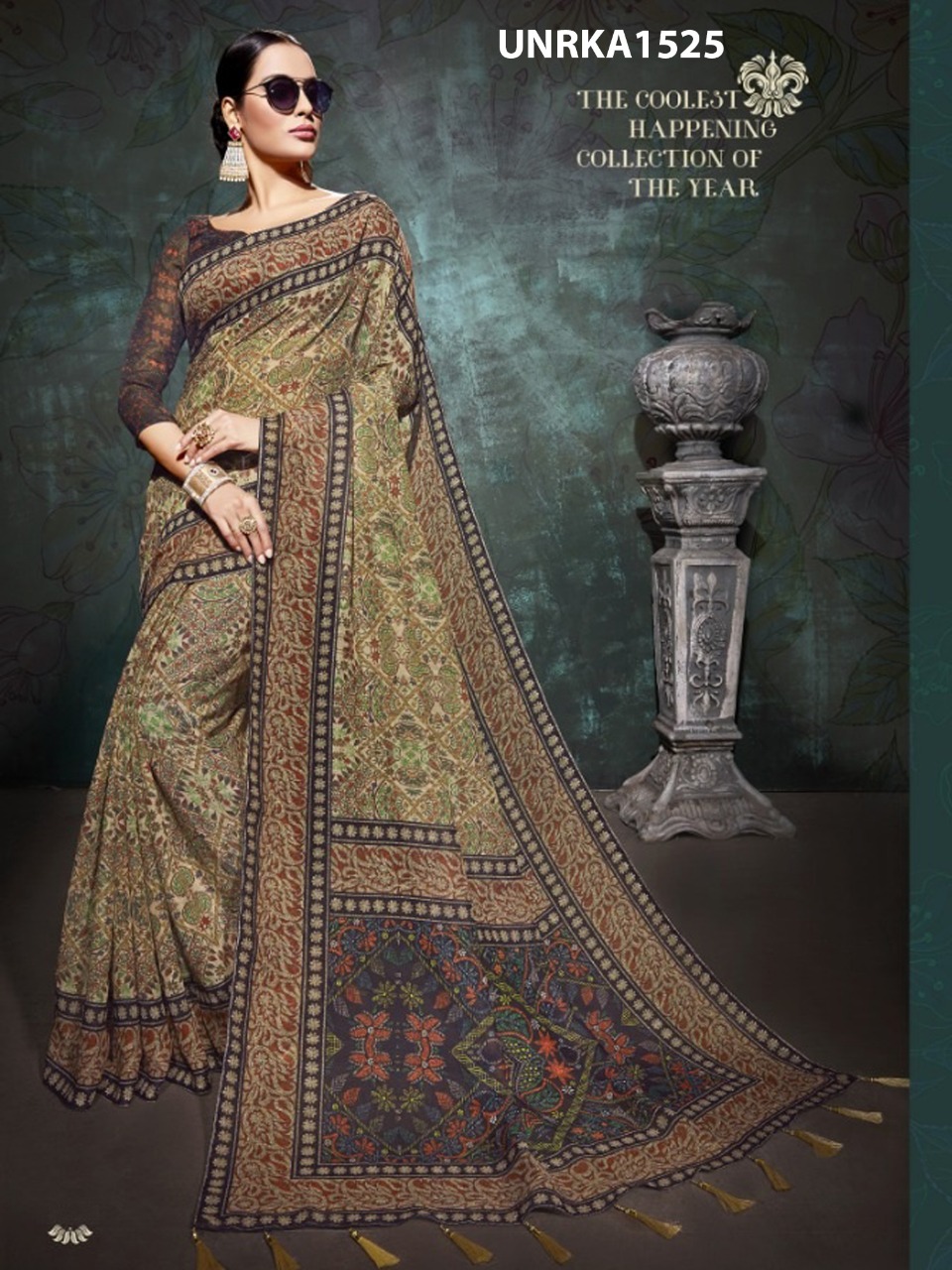 Roopkatha By Fashid Wholesale 1521 To 1528 Series A Indian Traditional Wear Collection Beautiful Stylish Fancy Colorful Party Wear & Occasional Wear Linen Sarees At Wholesale Price