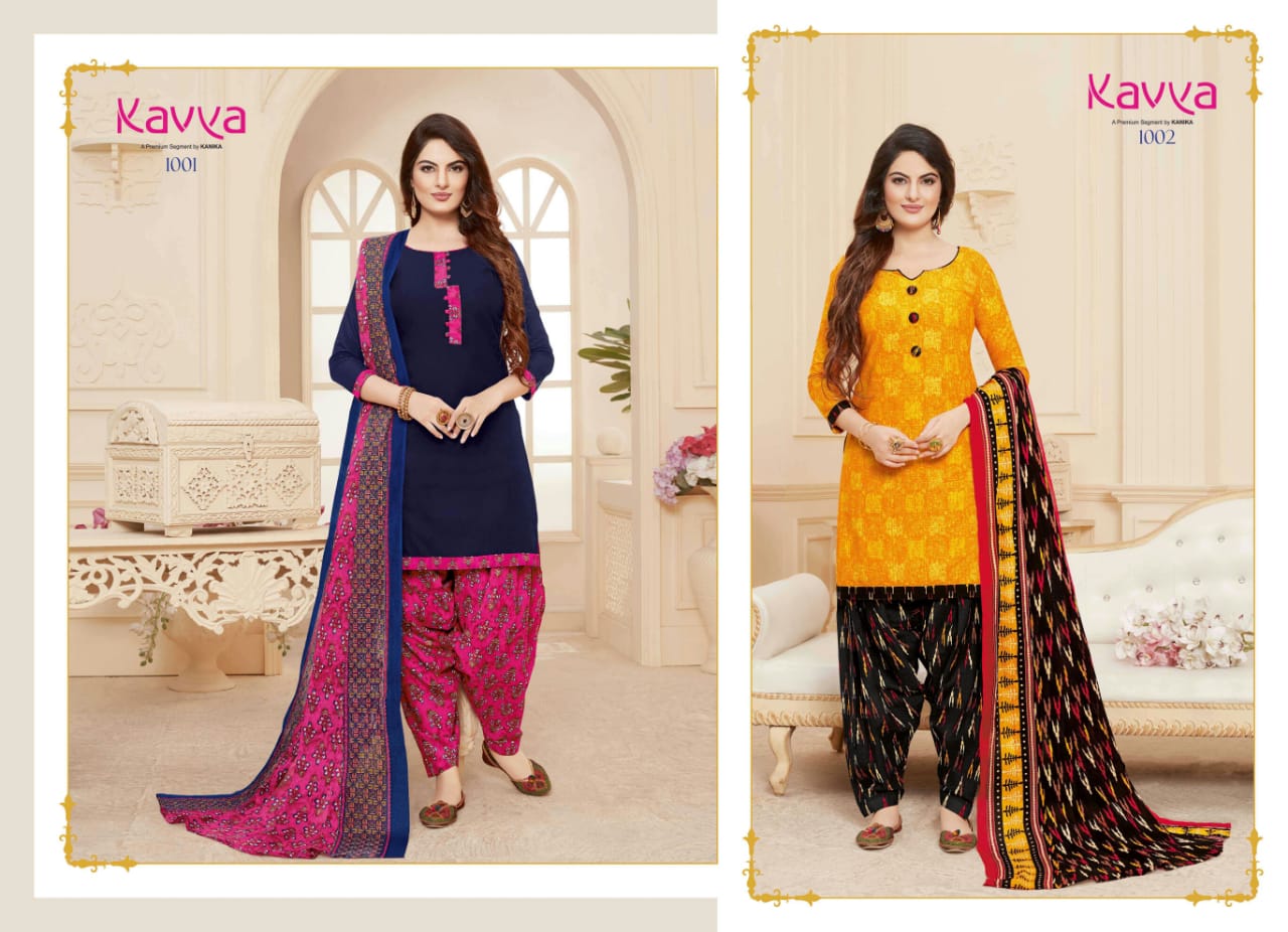 Ruhani By Kavya 1001 To 1012 Series Beautiful Suits Stylish Colorful Fancy Casual Wear & Ethnic Wear Pure Cotton Printed Dresses At Wholesale Price