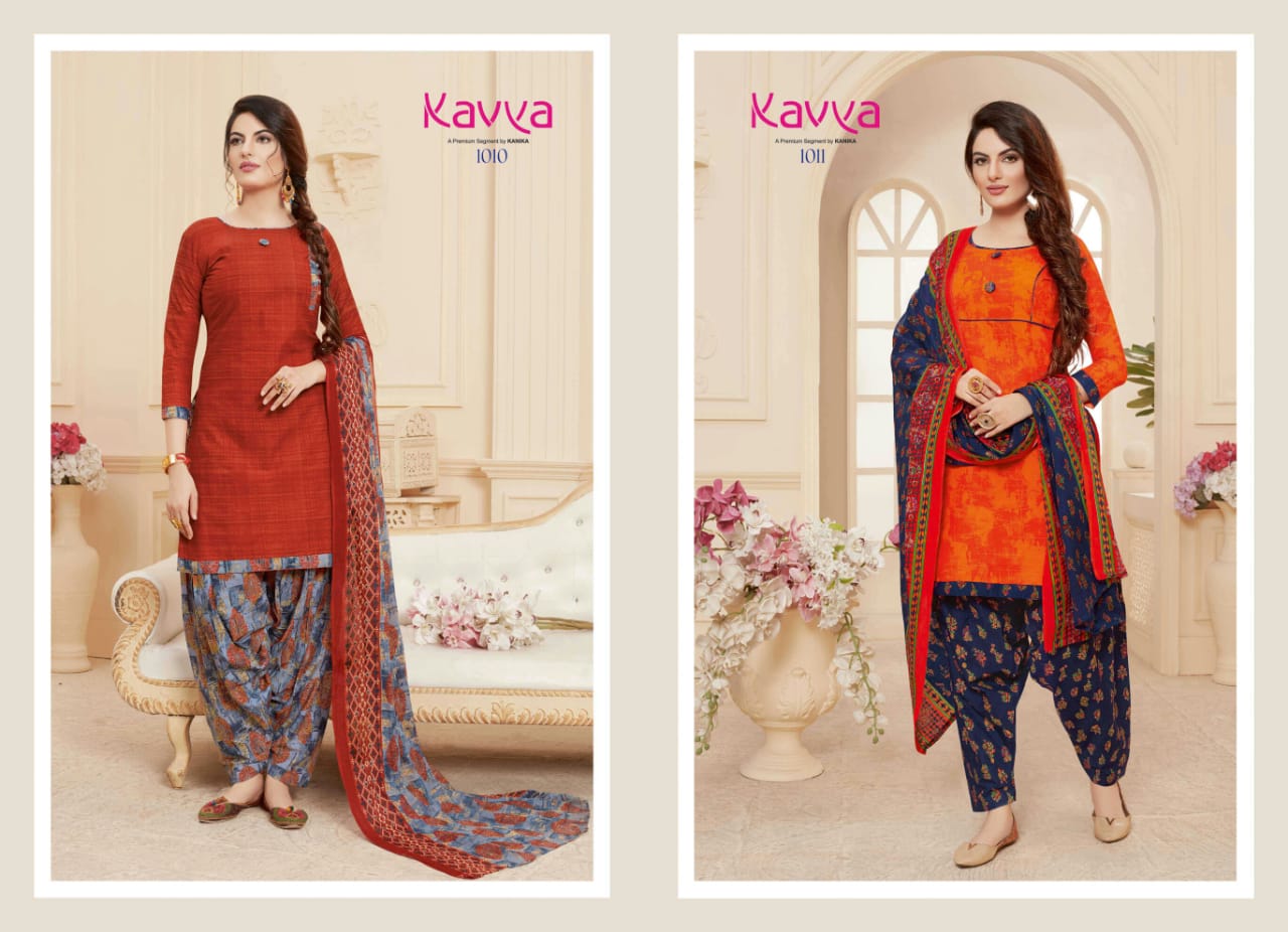 Ruhani By Kavya 1001 To 1012 Series Beautiful Suits Stylish Colorful Fancy Casual Wear & Ethnic Wear Pure Cotton Printed Dresses At Wholesale Price