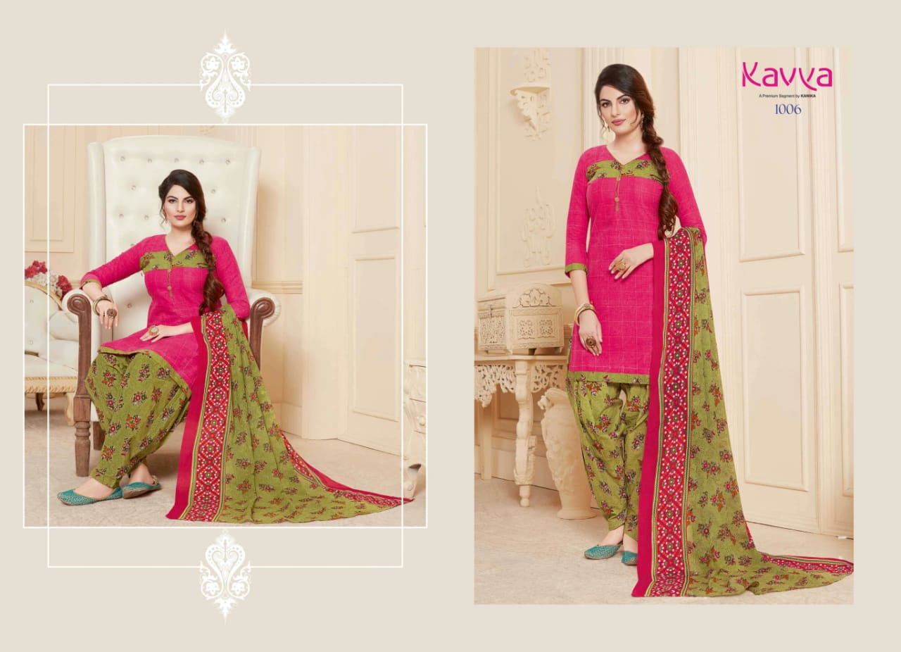 Ruhani By Kavya 1001 To 1012 Series Beautiful Suits Stylish Colorful Fancy Casual Wear & Ethnic Wear Pure Cotton Printed Dresses At Wholesale Price