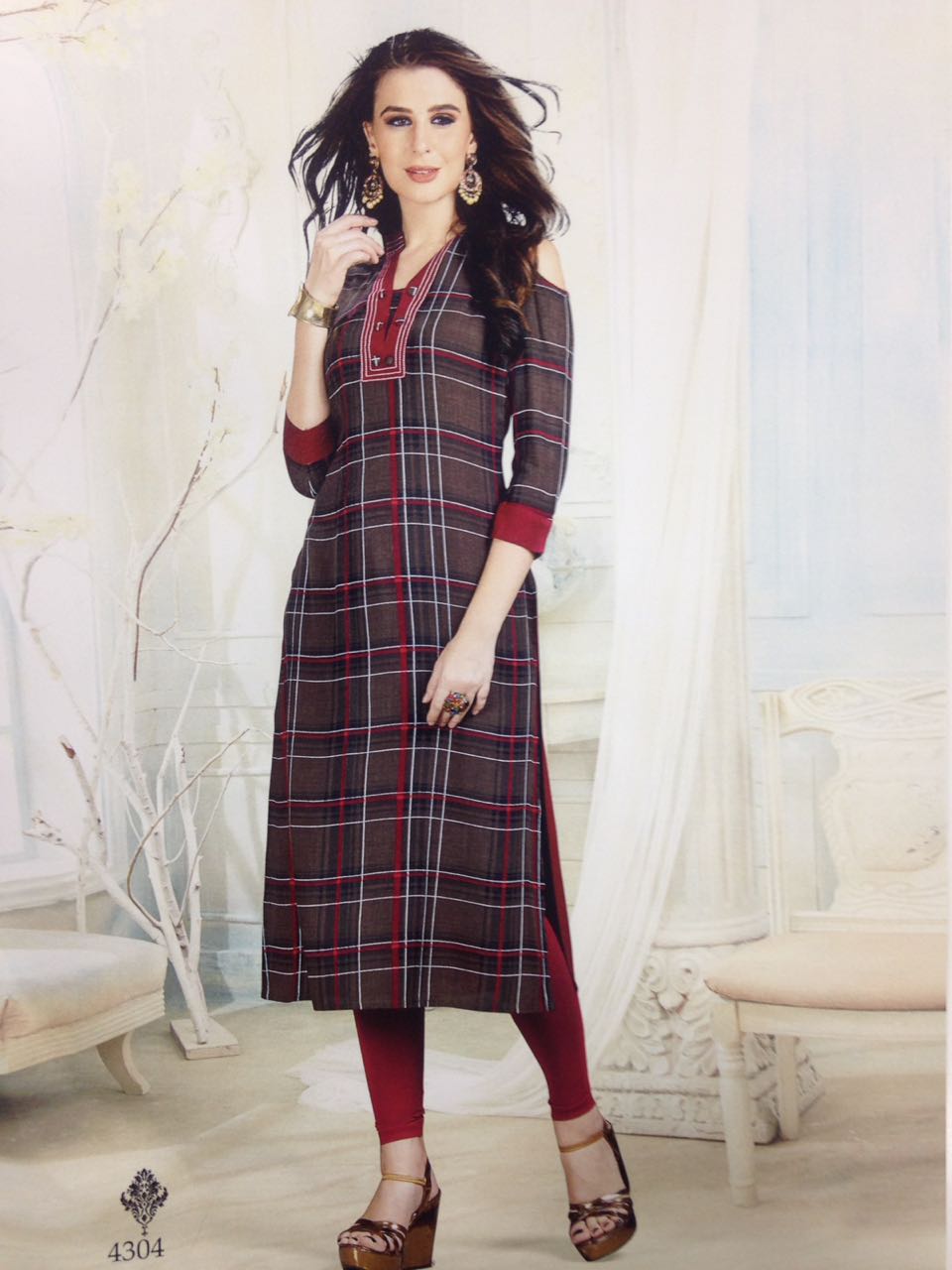 Ruhani By Tisha 4301 To 4306 Series Beautiful Stylish Fancy Colorful Casual Wear & Ethnic Wear Collection Rayon Printed Kurtis At Wholesale Price