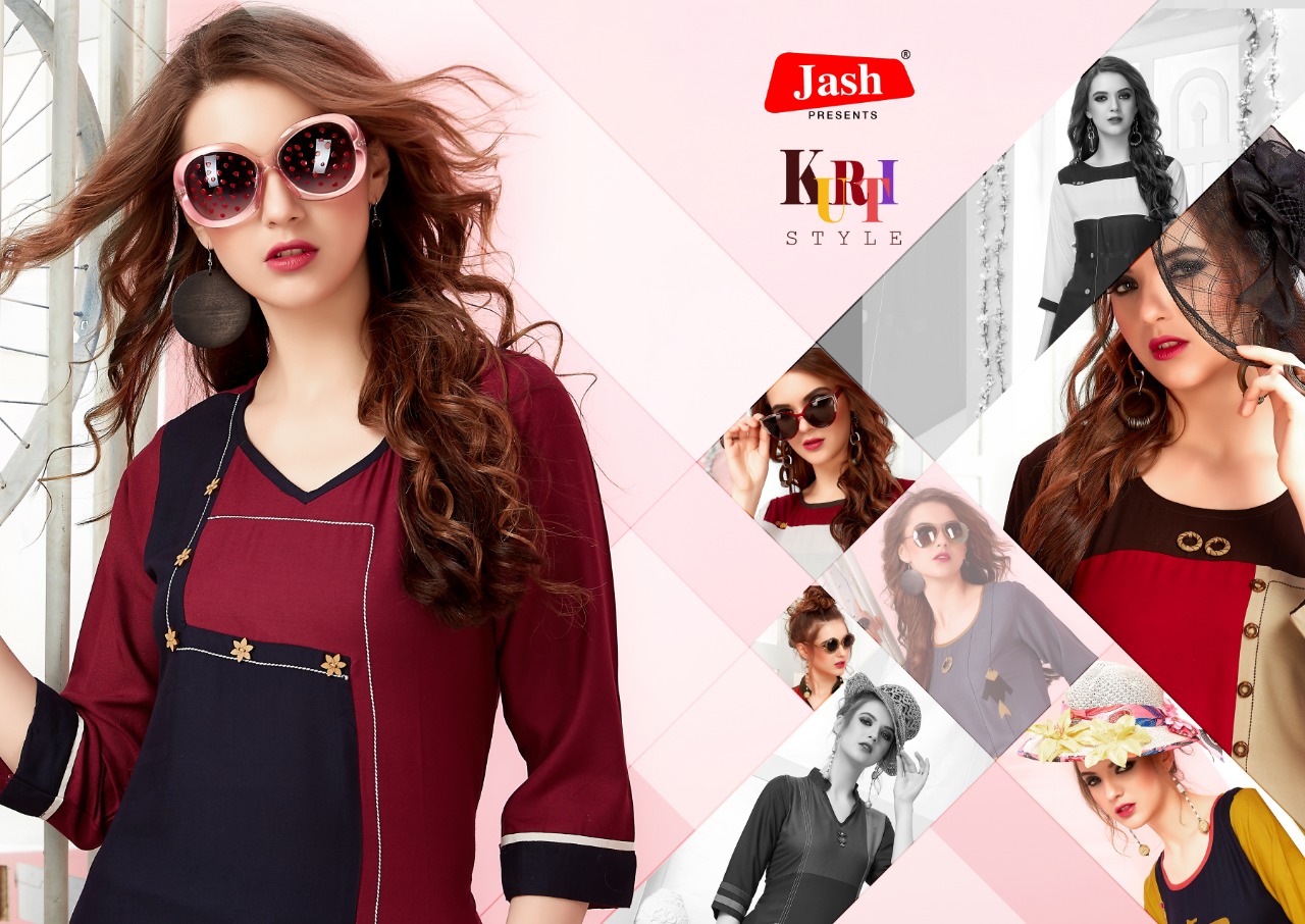 Ruhani Cool-5 By Jash 1001 To 1008 Series Beautiful Collection Suits Stylish Fancy Colorful Casual Wear & Ethnic Wear Rayon Kurtis At Wholesale Price