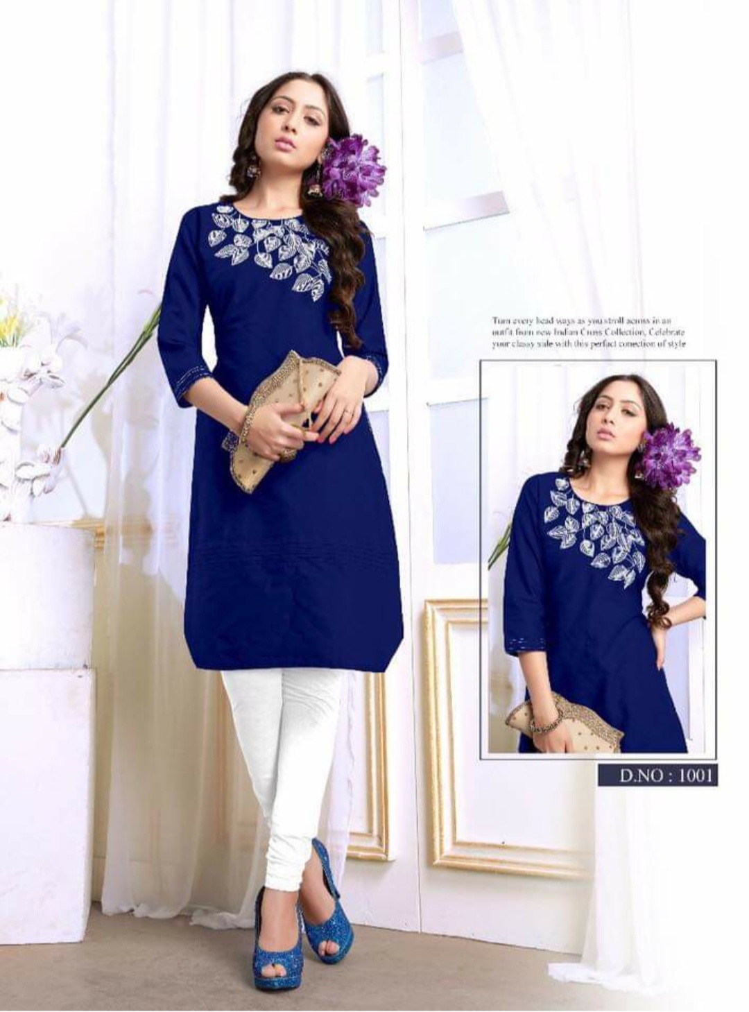 Ruhi By Ishaani Lifestyle 1001 To 1010 Series Beautiful Stylish Colorful Fancy Party Wear & Ethnic Wear & Ready To Wear Cotton Slub Kurtis At Wholesale Price