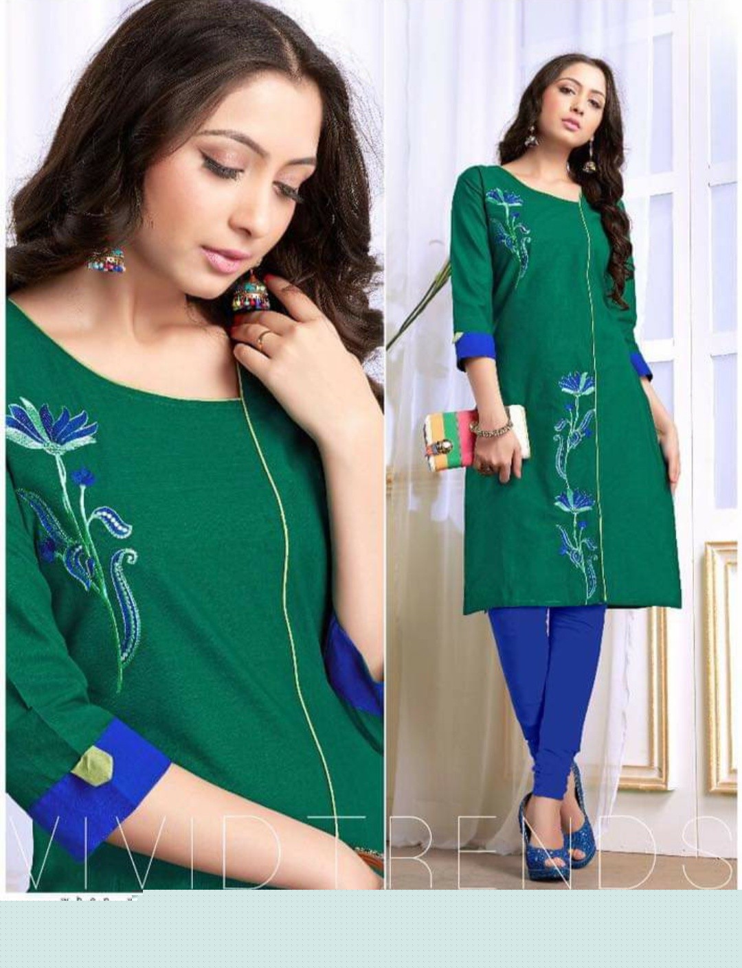 Ruhi By Ishaani Lifestyle 1001 To 1010 Series Beautiful Stylish Colorful Fancy Party Wear & Ethnic Wear & Ready To Wear Cotton Slub Kurtis At Wholesale Price