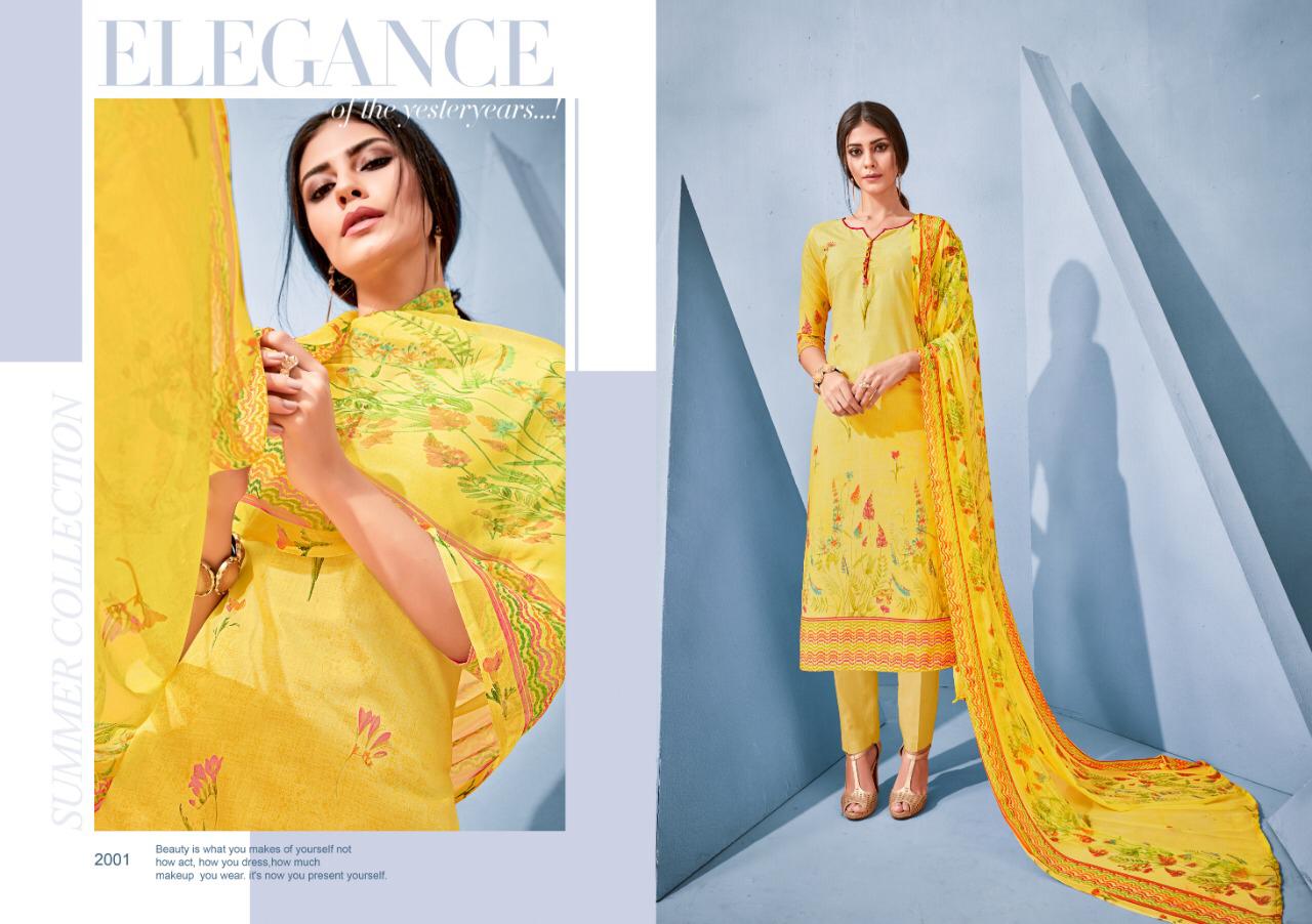 S-zeba Vol-8 By Svf Prints 2001 To 2006 Series Designer Suits Beautiful Stylish Fancy Colorful Party Wear & Ethnic Wear Pure Cotton Printed Dresses At Wholesale Price