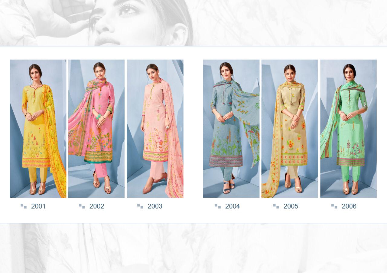 S-zeba Vol-8 By Svf Prints 2001 To 2006 Series Designer Suits Beautiful Stylish Fancy Colorful Party Wear & Ethnic Wear Pure Cotton Printed Dresses At Wholesale Price
