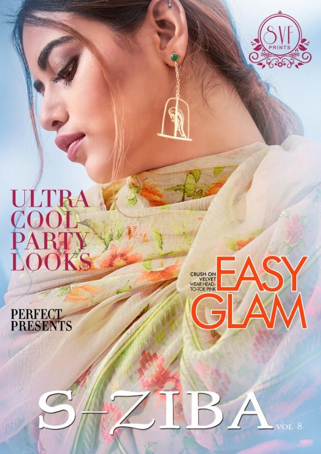 S-zeba Vol-8 By Svf Prints 2001 To 2006 Series Designer Suits Beautiful Stylish Fancy Colorful Party Wear & Ethnic Wear Pure Cotton Printed  Dresses At Wholesale Price