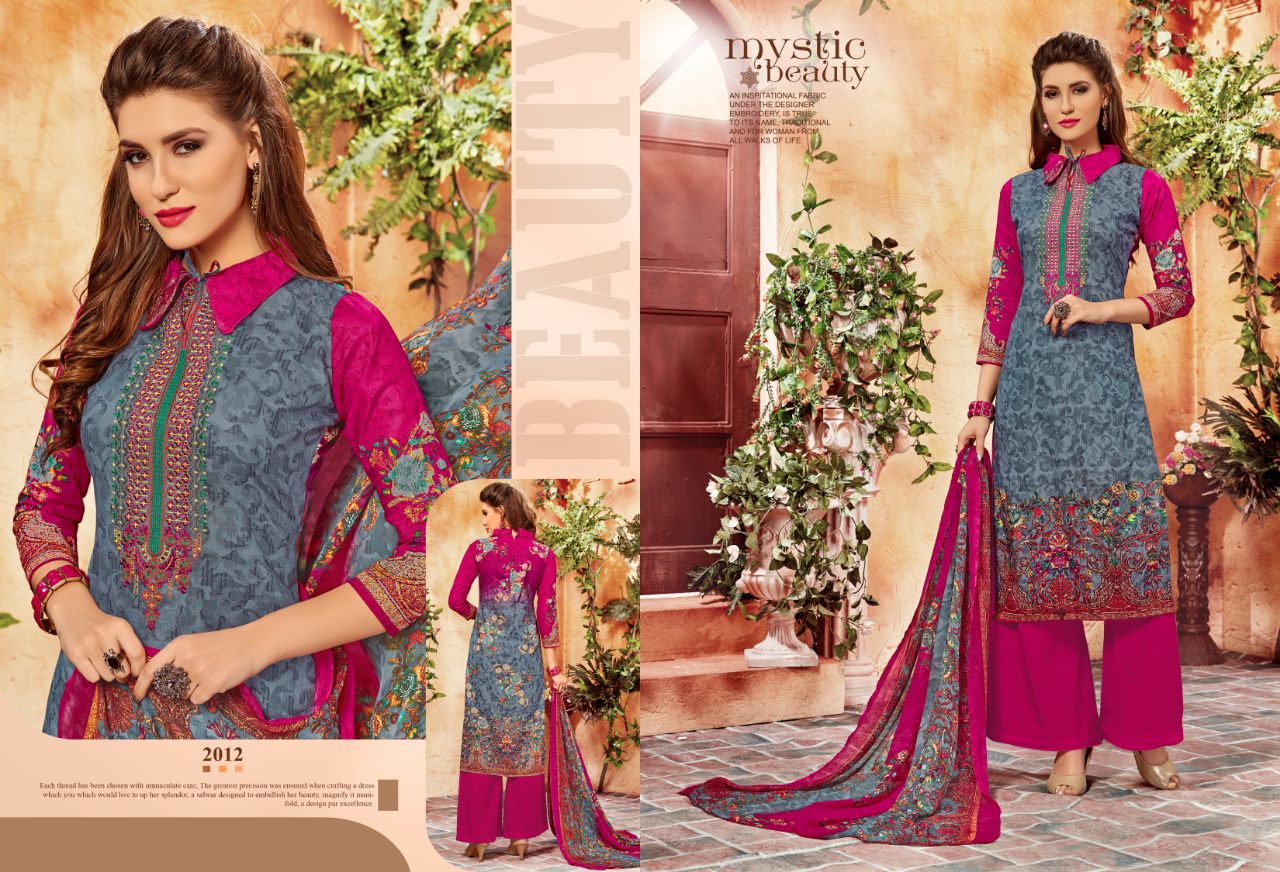 Sabeeyah Vol-2 By Varun Tex 2009 To 2016 Series Beautiful Stylish Fancy Colorful Ethnic Wear & Party Wear Pure Cambric Cotton Printed & Embroidered Dresses At Wholesale Price