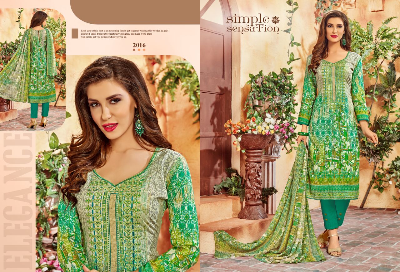 Sabeeyah Vol-2 By Varun Tex 2009 To 2016 Series Beautiful Stylish Fancy Colorful Ethnic Wear & Party Wear Pure Cambric Cotton Printed & Embroidered Dresses At Wholesale Price