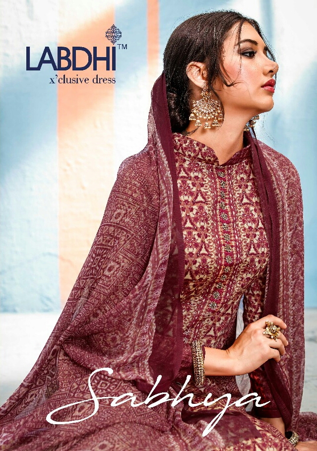 Sabhya By Labdhi 3051 To 3060 Series Beautiful Collection Suits Stylish Fancy Colorful Party Wear & Ethnic Wear Jam Satin Printed Dresses At Wholesale Price