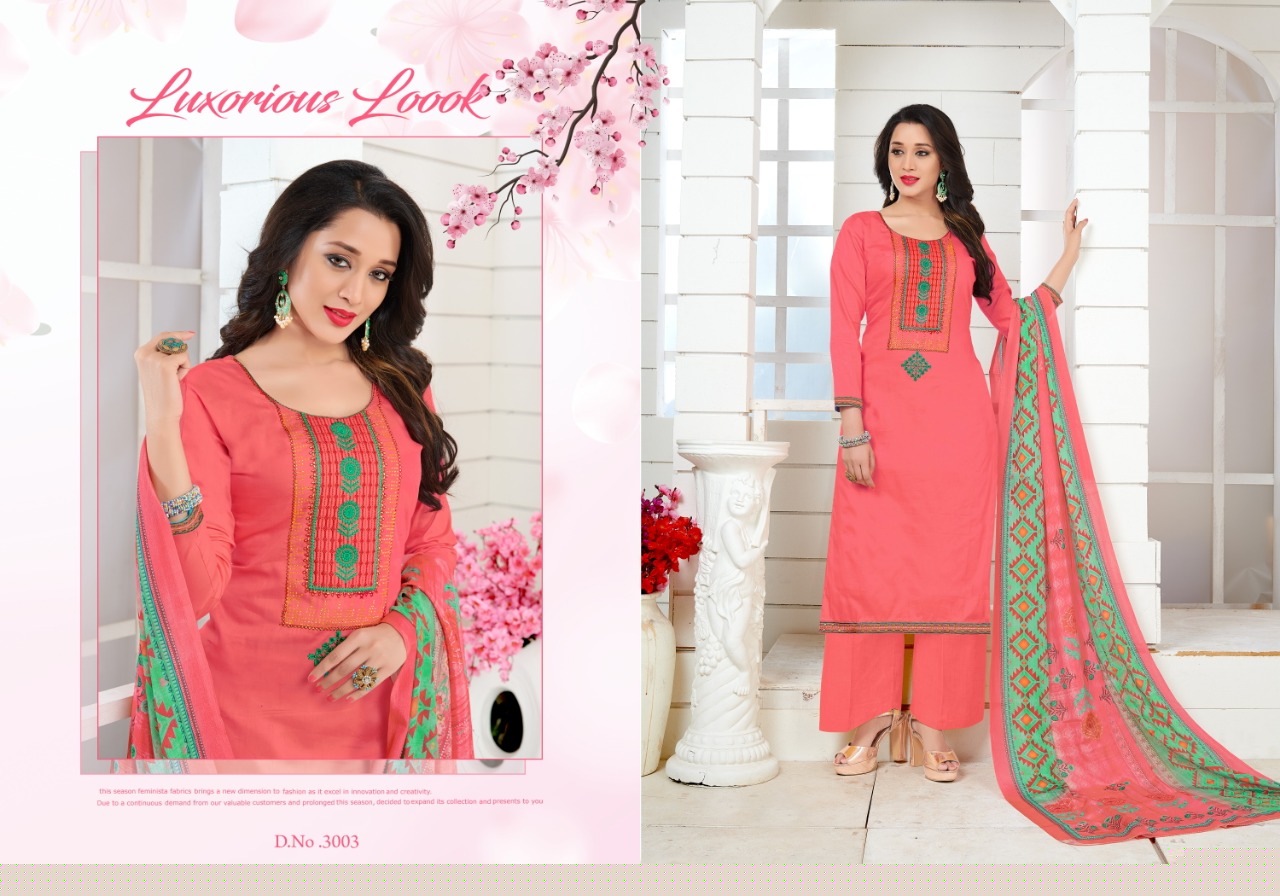 Safeena Vol-30 By Lavli Fashion 3001 To 3008 Series Indian Traditional Wear Collection Beautiful Stylish Fancy Colorful Party Wear & Occasional Wear Jam Silk Embroidered Dress At Wholesale Price