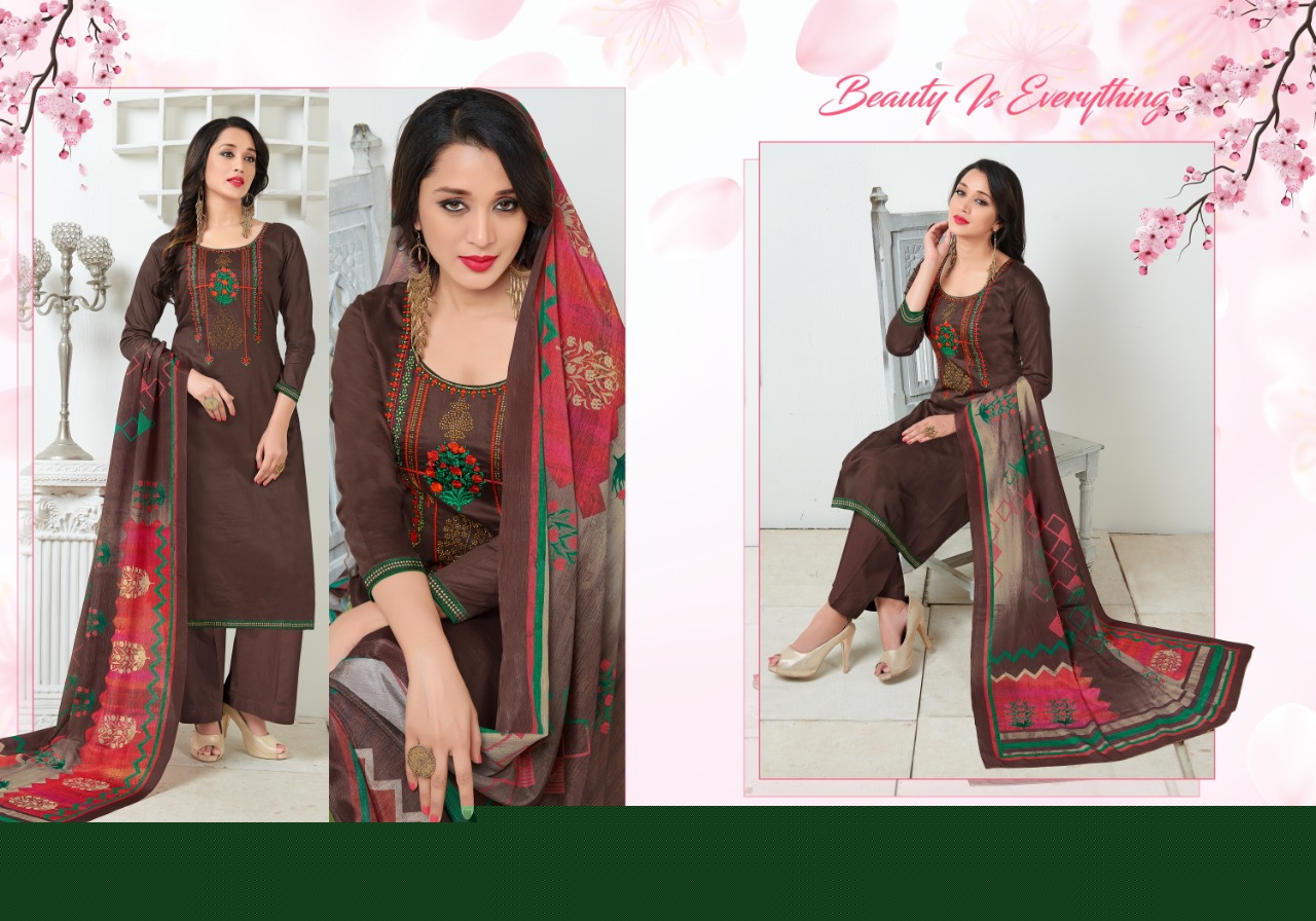 Safeena Vol-30 By Lavli Fashion 3001 To 3008 Series Indian Traditional Wear Collection Beautiful Stylish Fancy Colorful Party Wear & Occasional Wear Jam Silk Embroidered Dress At Wholesale Price