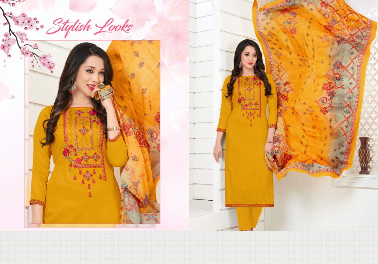 Safeena Vol-30 By Lavli Fashion 3001 To 3008 Series Indian Traditional Wear Collection Beautiful Stylish Fancy Colorful Party Wear & Occasional Wear Jam Silk Embroidered Dress At Wholesale Price