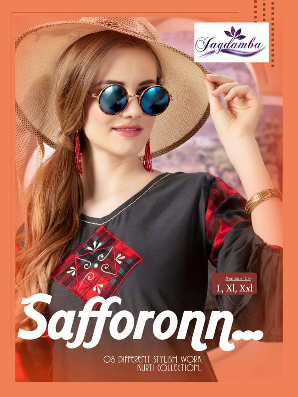 Saffronn By Jagdamba 1001 To 1008 Series Stylish Fancy Beautiful Colorful Casual Wear & Ethnic Wear Rayon Printed Kurtis At Wholesale Price
