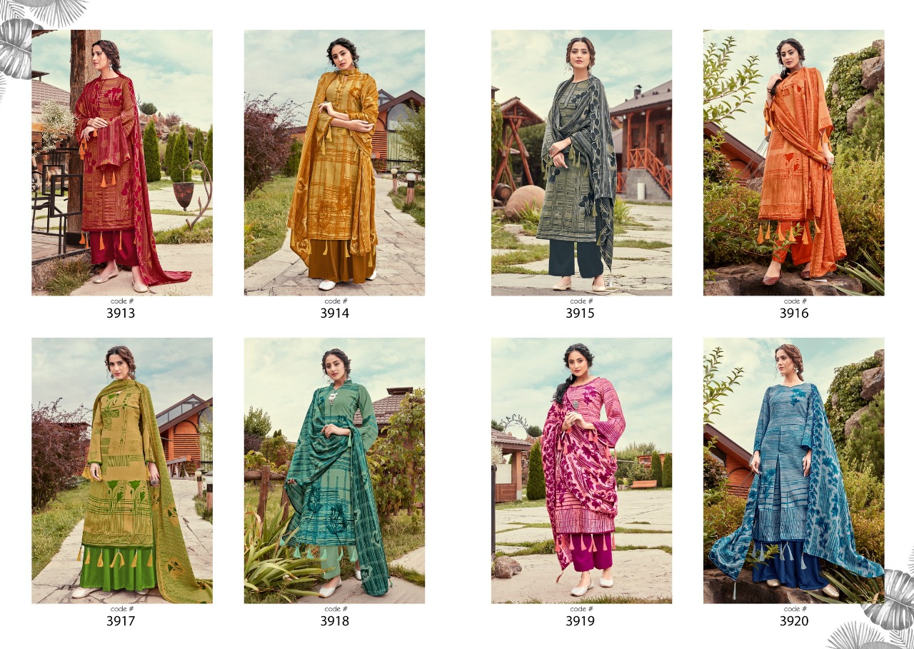 Safina By I.b Nx 3813 To 3820 Series Beautiful Stylish Fancy Colorful Casual & Party Wear & Ethnic Wear Pure Pashmina Printed With Embroidery Dresses At Wholesale Price