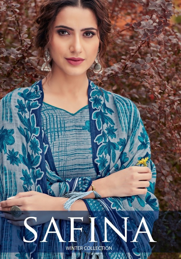Safina By I.b Nx 3813 To 3820 Series Beautiful Stylish Fancy Colorful Casual & Party Wear & Ethnic Wear Pure Pashmina Printed With Embroidery Dresses At Wholesale Price