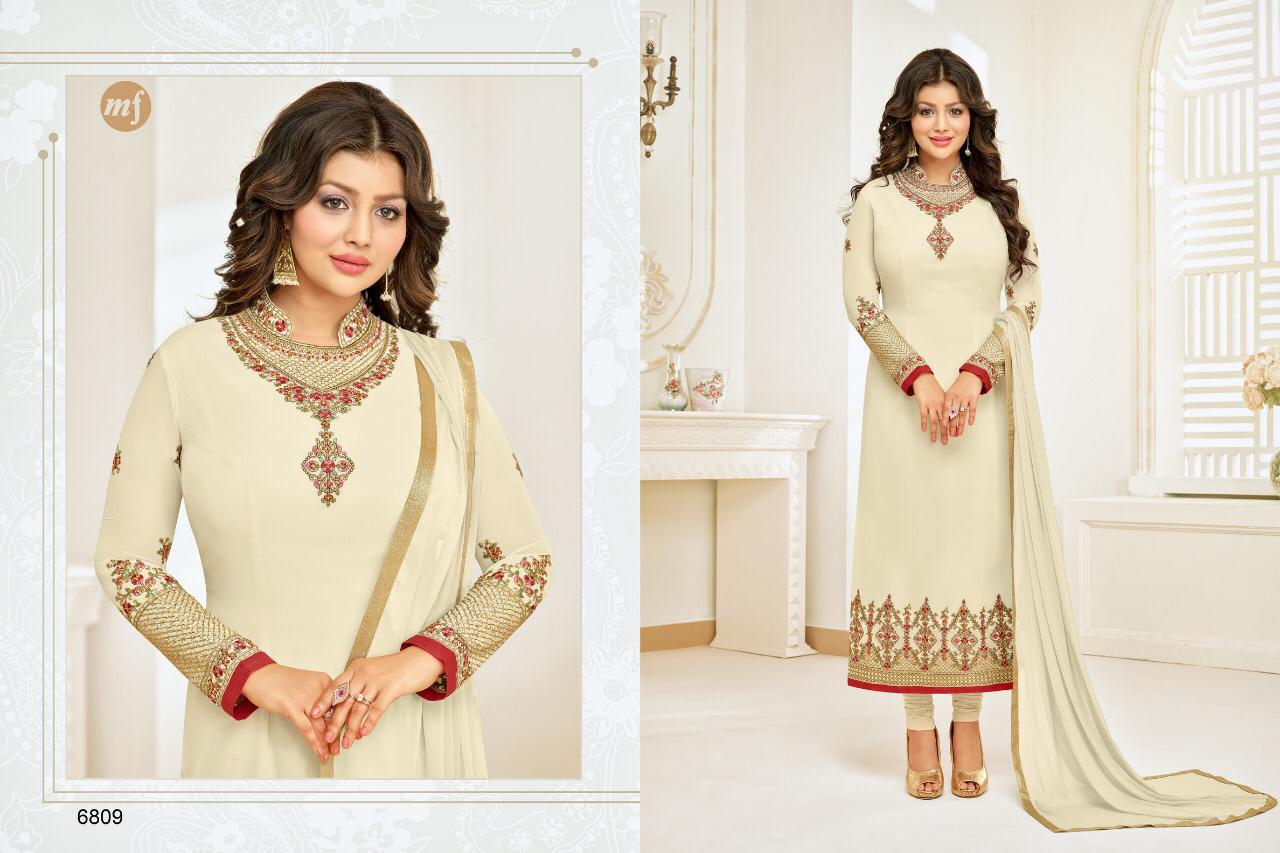 Saira Vol-2 By Mahaveer Fashion 6804 To 6812 Series Beautiful Pashmina Suits Stylish Fancy Colorful Winter Wear & Ethnic Wear Faux Georgette Embroidered Dresses At Wholesale Price