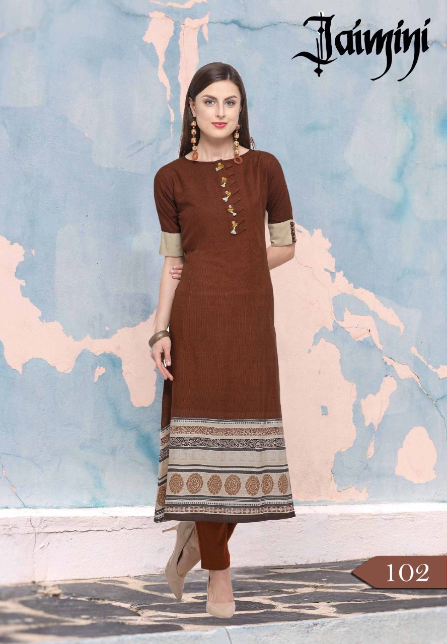 Sakhi Vol-1 By Jaimini 101 To 104 Series Stylish Fancy Beautiful Colorful Casual Wear & Ethnic Wear Cotton Rayon Printed Kurtis At Wholesale Price