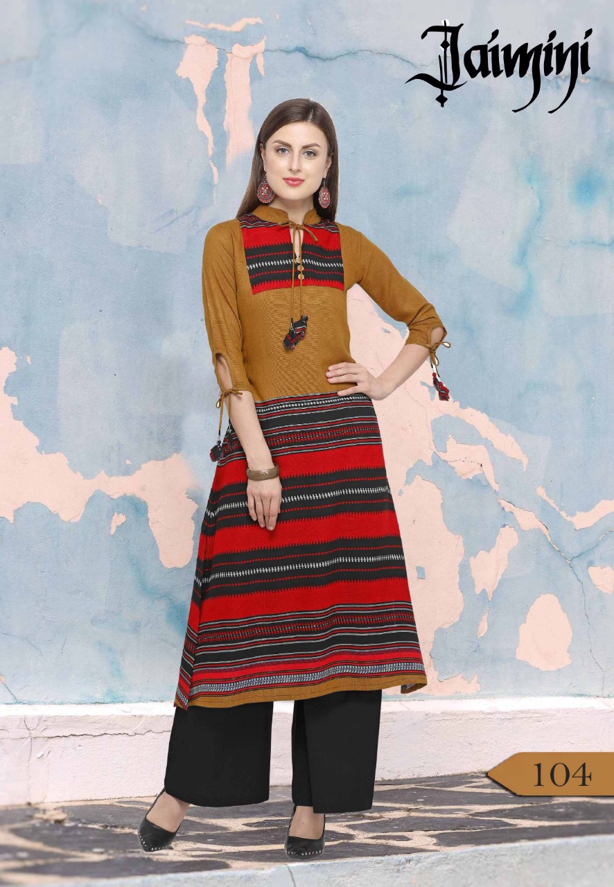Sakhi Vol-1 By Jaimini 101 To 104 Series Stylish Fancy Beautiful Colorful Casual Wear & Ethnic Wear Cotton Rayon Printed Kurtis At Wholesale Price