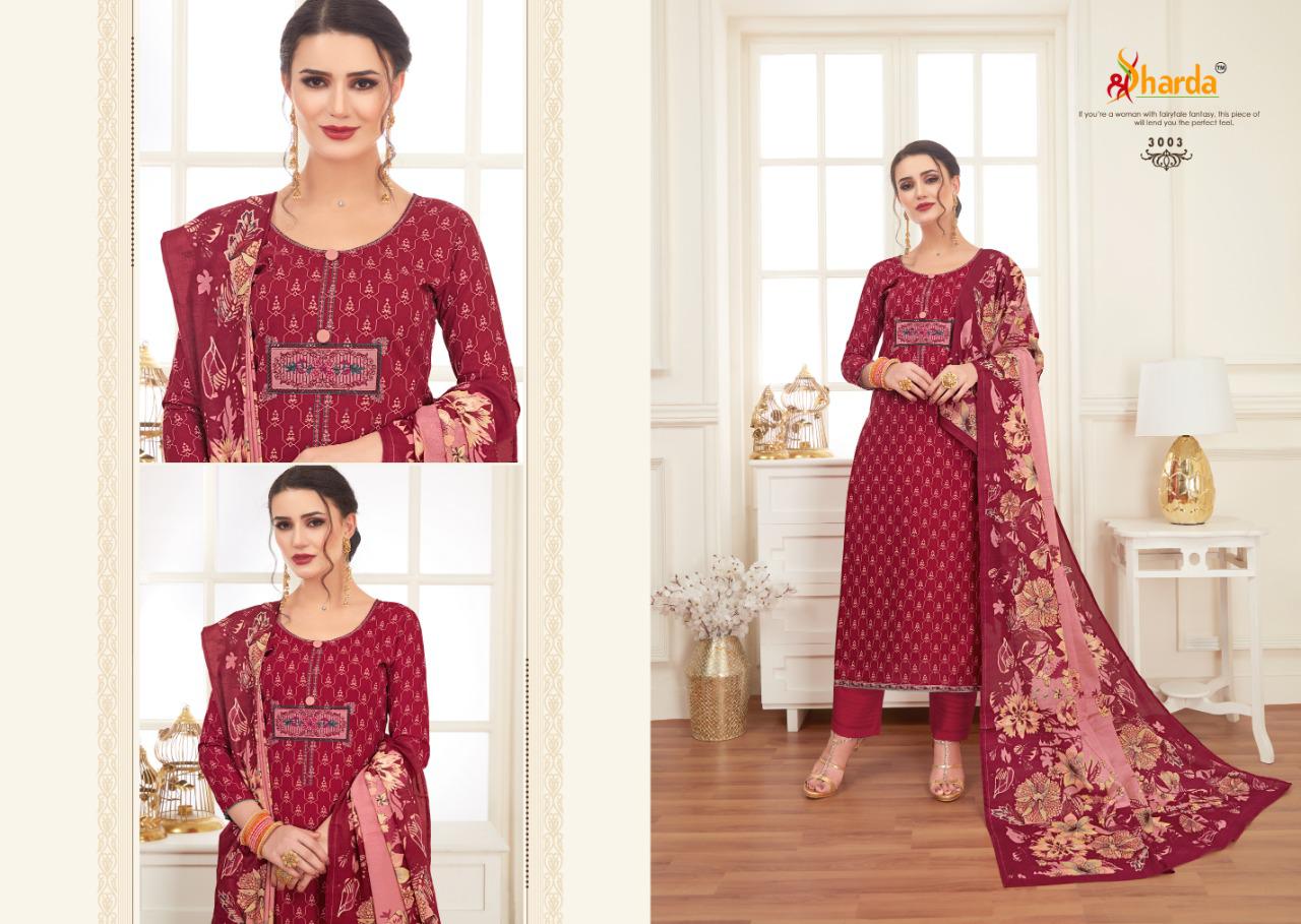 Sakshi By Sharda 3001 To 3007 Series Beautiful Suits Stylish Fancy Colorful Casual Wear & Ethnic Wear Pure Lawn Cotton Digital Printed Dresses At Wholesale Price