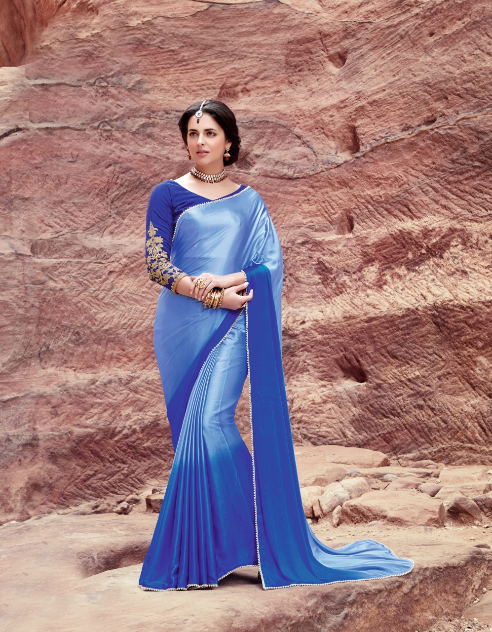 Saloni By Sanskar Sarees 1052 To 1064 Series Indian Traditional Wear Collection Beautiful Stylish Fancy Colorful Party Wear & Occasional Wear Satin Sarees At Wholesale Price