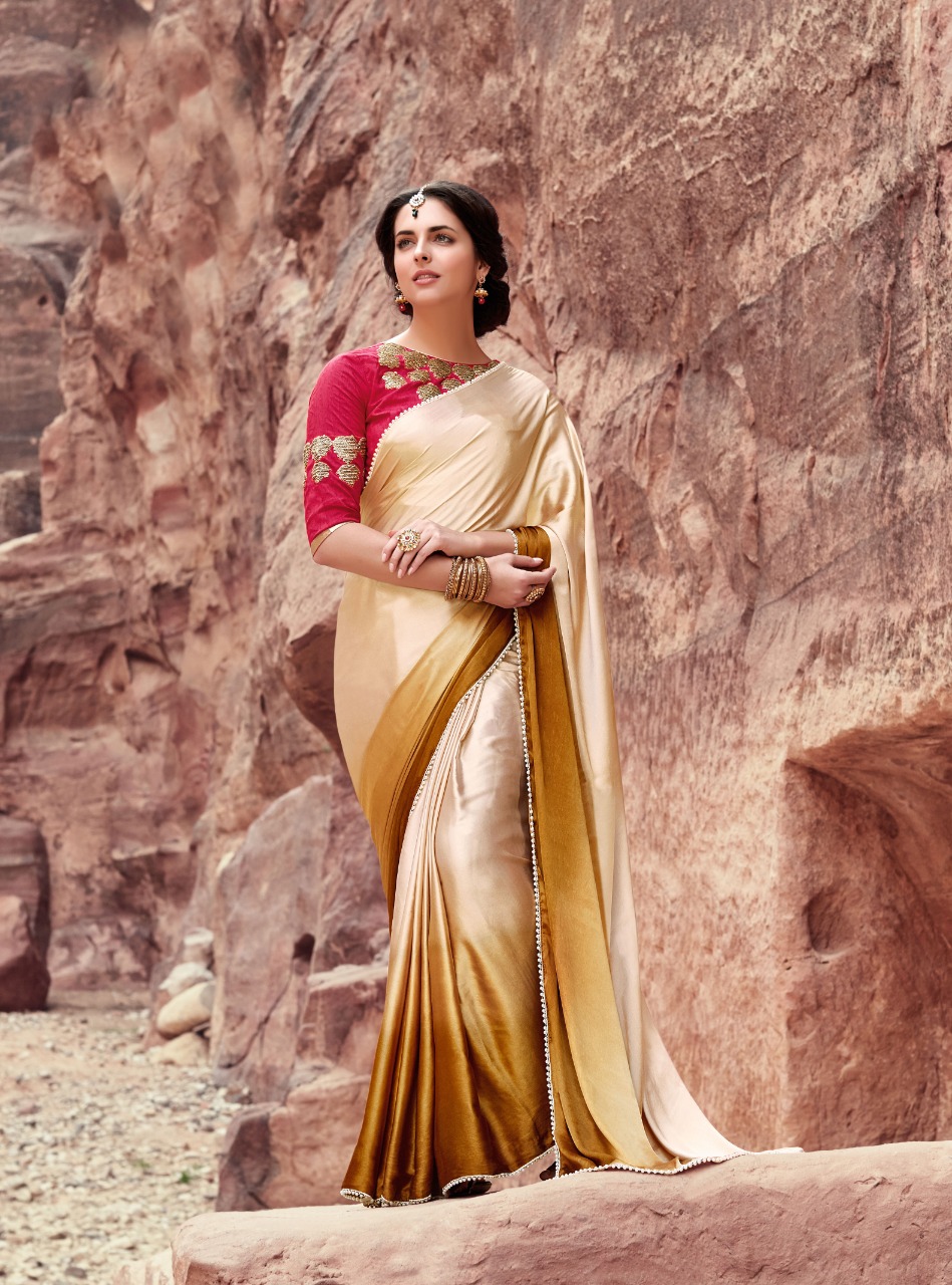 Saloni By Sanskar Sarees 1052 To 1064 Series Indian Traditional Wear Collection Beautiful Stylish Fancy Colorful Party Wear & Occasional Wear Satin Sarees At Wholesale Price