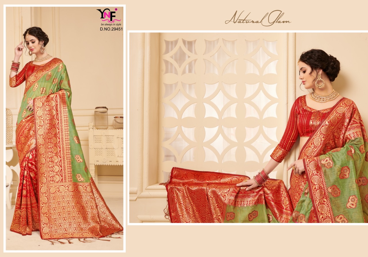 Samayak Vol-2 By Yadu Nandan Fashion 29447 To 29456 Series Indian Traditional Wear Collection Beautiful Stylish Fancy Colorful Party Wear & Occasional Wear Linen Silk Sarees At Wholesale Price
