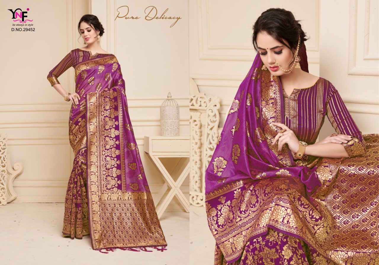 Samayak Vol-2 By Yadu Nandan Fashion 29447 To 29456 Series Indian Traditional Wear Collection Beautiful Stylish Fancy Colorful Party Wear & Occasional Wear Linen Silk Sarees At Wholesale Price