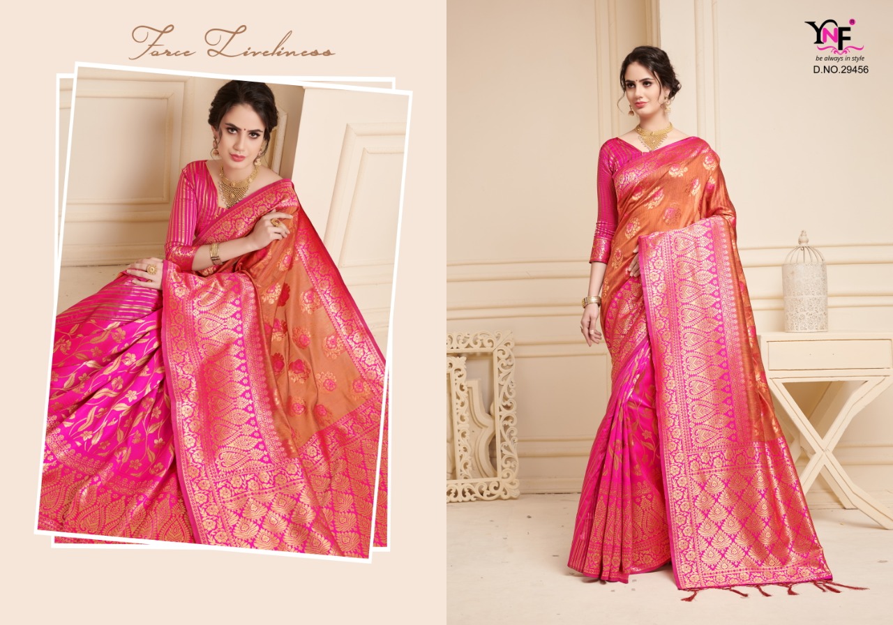 Samayak Vol-2 By Yadu Nandan Fashion 29447 To 29456 Series Indian Traditional Wear Collection Beautiful Stylish Fancy Colorful Party Wear & Occasional Wear Linen Silk Sarees At Wholesale Price