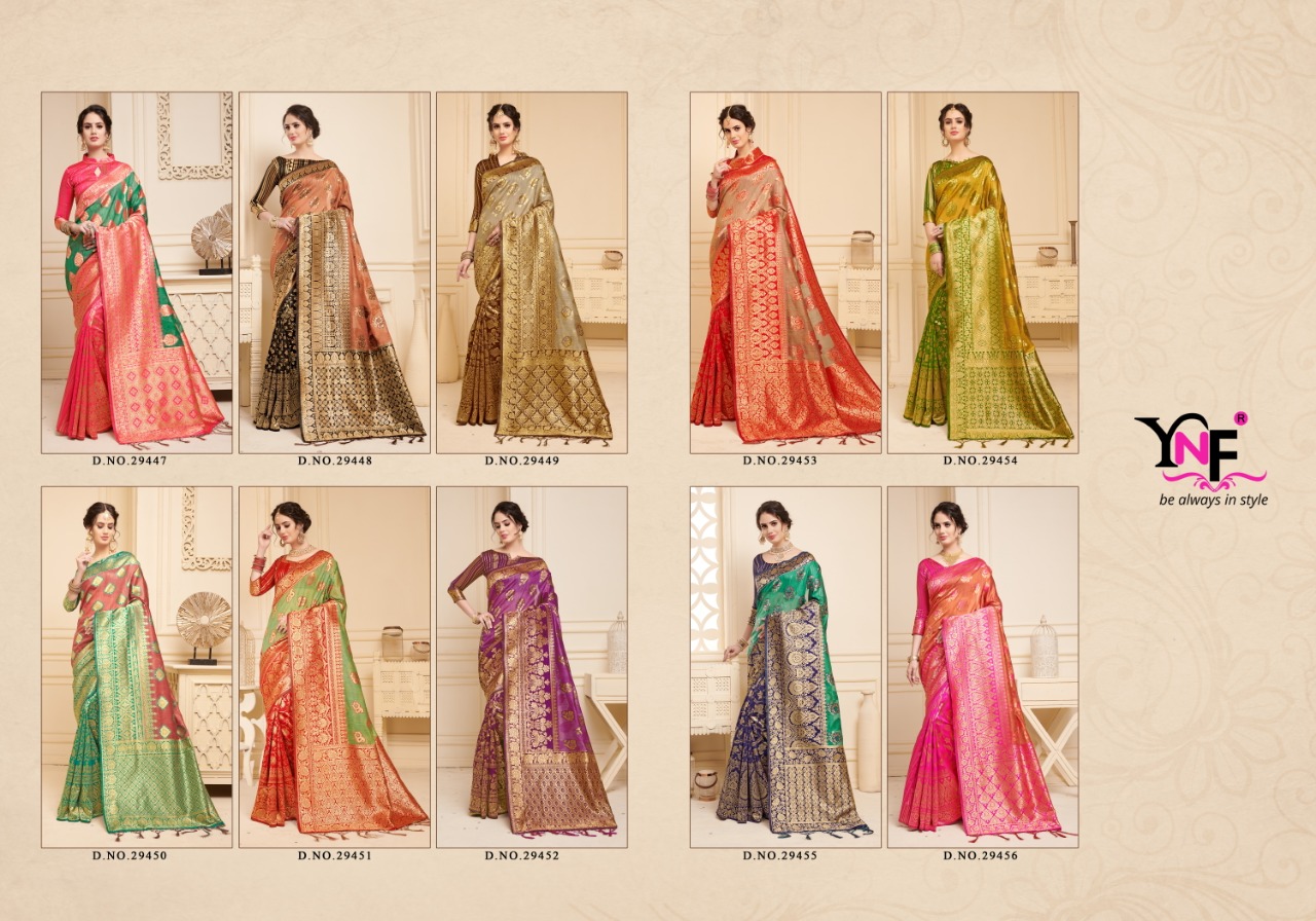 Samayak Vol-2 By Yadu Nandan Fashion 29447 To 29456 Series Indian Traditional Wear Collection Beautiful Stylish Fancy Colorful Party Wear & Occasional Wear Linen Silk Sarees At Wholesale Price