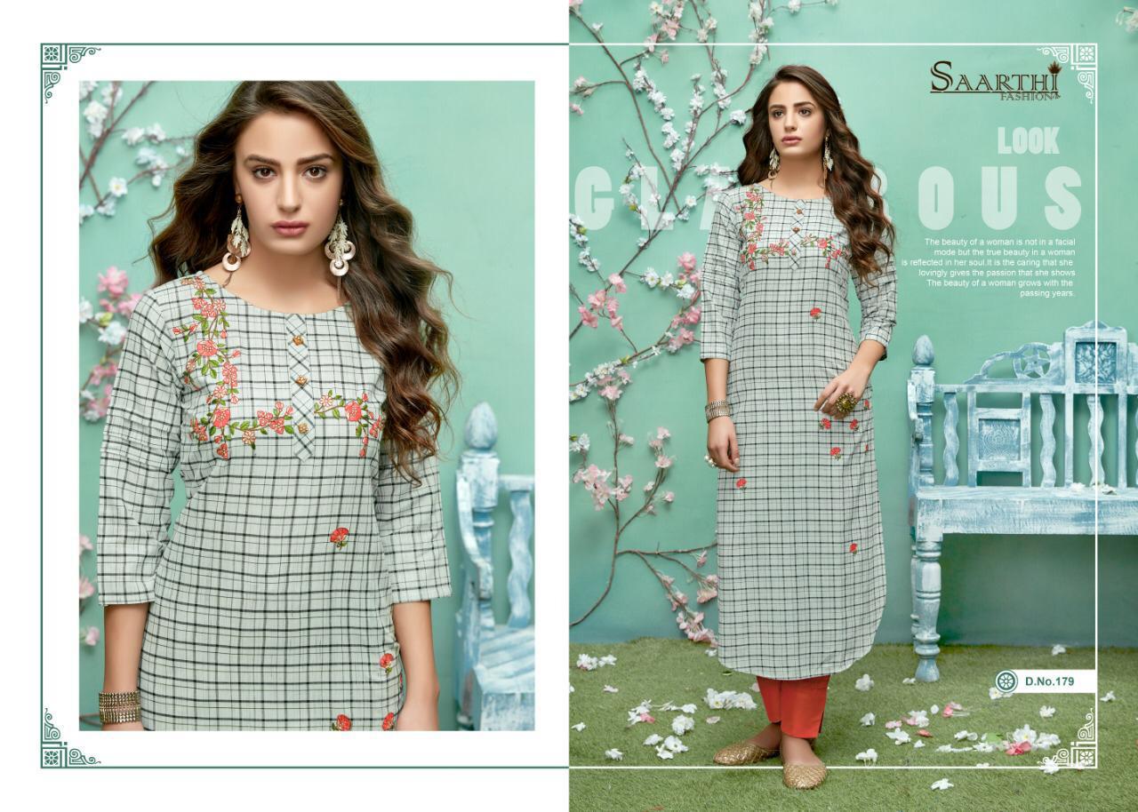 Sameera By Saarthi Fashion 178 To 182 Series Beautiful Colorful Stylish Fancy Casual Wear & Ethnic Wear & Ready To Wear Silk Slub Printed Kurtis At Wholesale Price