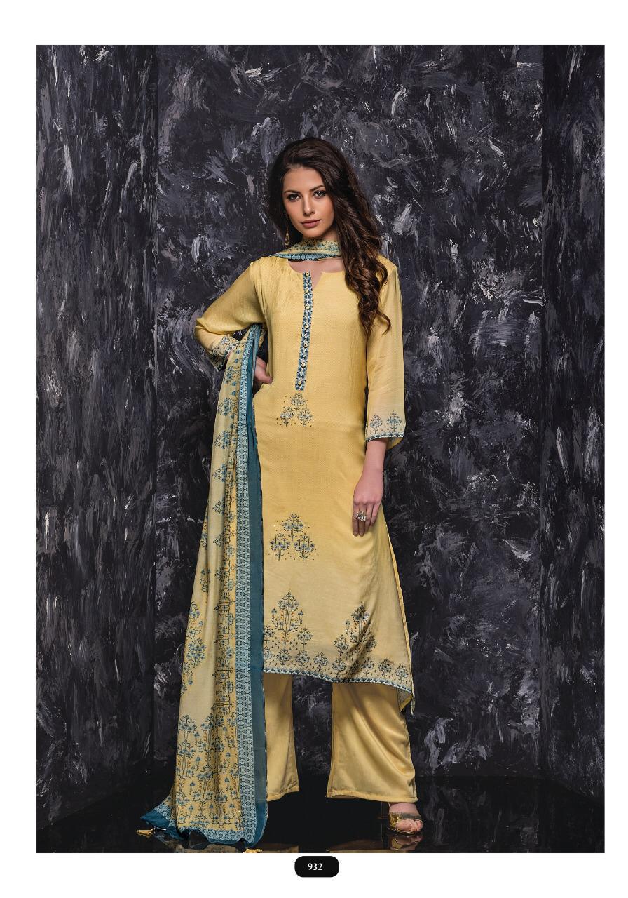 Samira By Sanjh 930 To 938 Series Beautiful Suits Stylish Fancy Colorful Party Wear & Ethnic Wear Pure Viscose Bemberg Muslin Printed Dresses At Wholesale Price