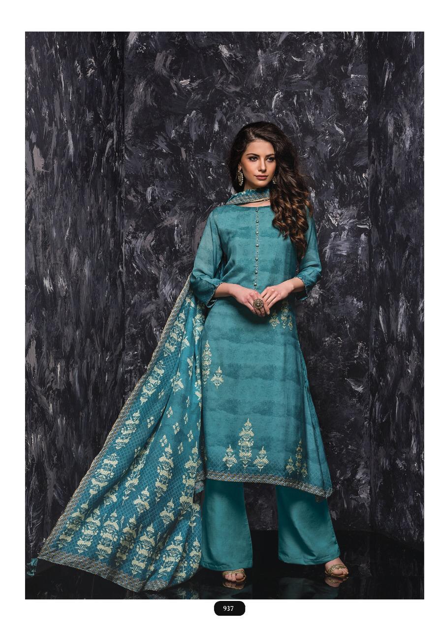 Samira By Sanjh 930 To 938 Series Beautiful Suits Stylish Fancy Colorful Party Wear & Ethnic Wear Pure Viscose Bemberg Muslin Printed Dresses At Wholesale Price